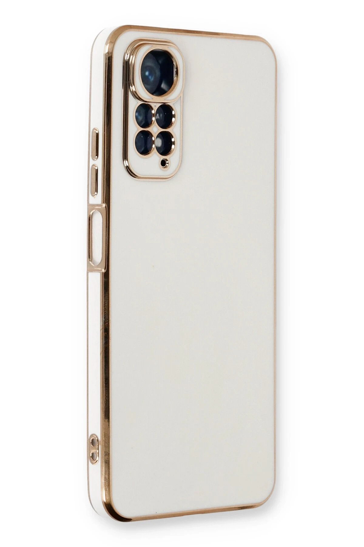 Newface Xiaomi Redmi Note 11 Kılıf Volet Silikon - Beyaz