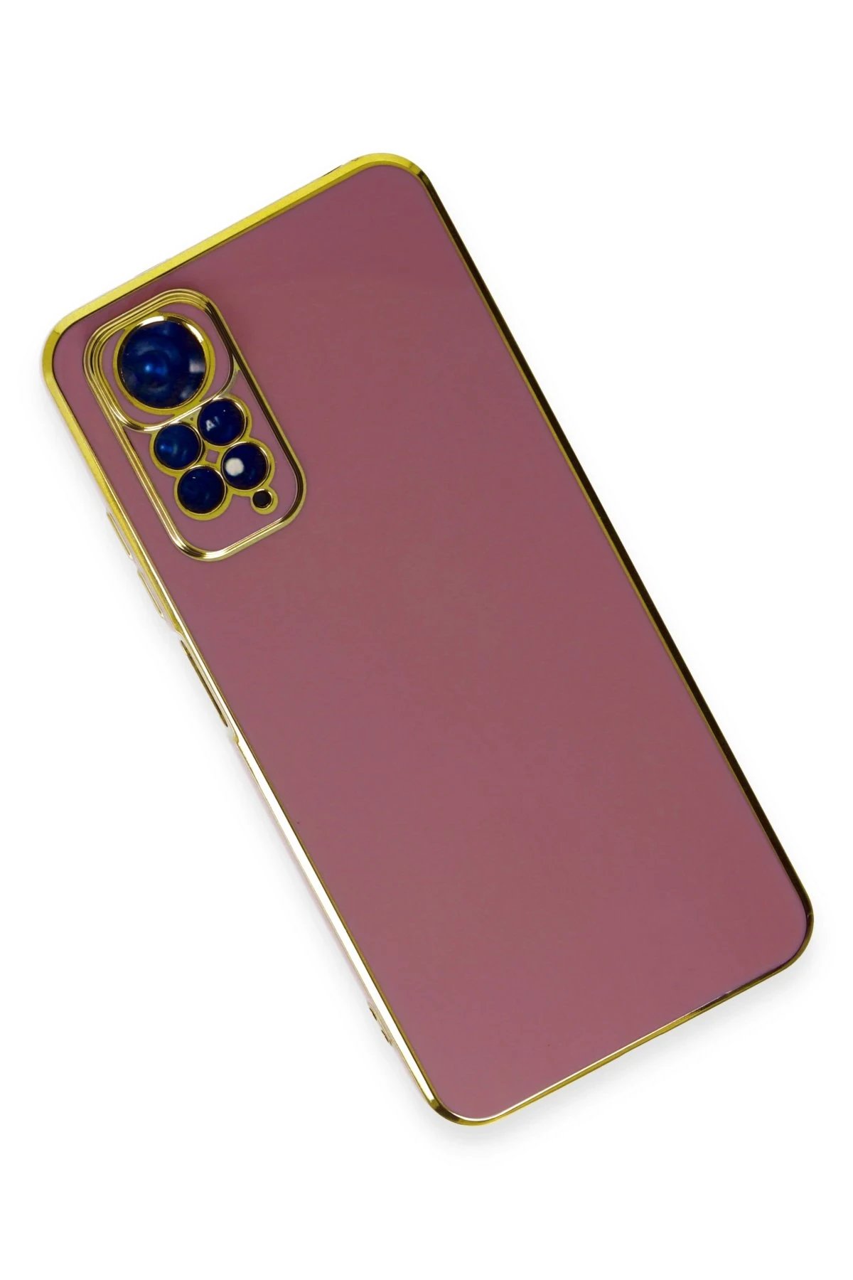 Newface Xiaomi Redmi Note 11 Kılıf Volet Silikon - Kırmızı