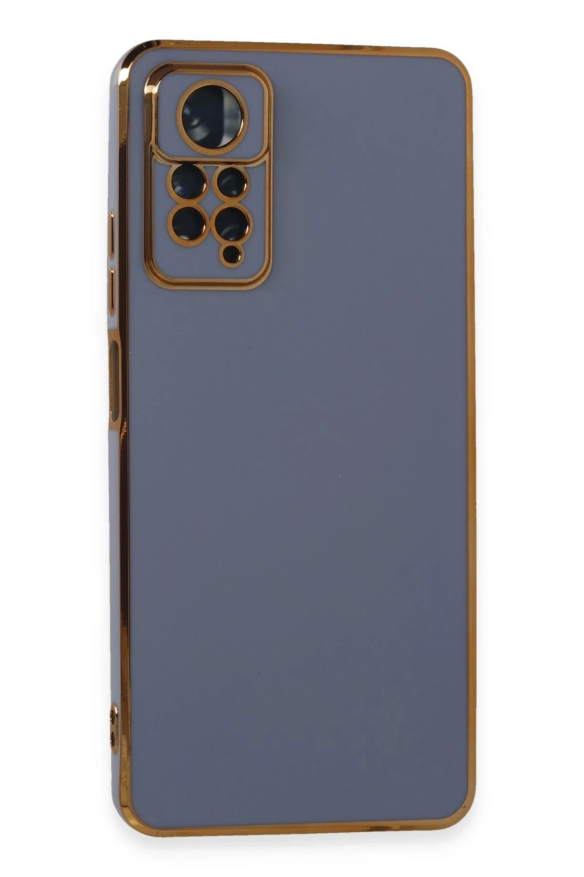 Newface Xiaomi Redmi Note 11 Pro Kılıf Volet Silikon - Mavi