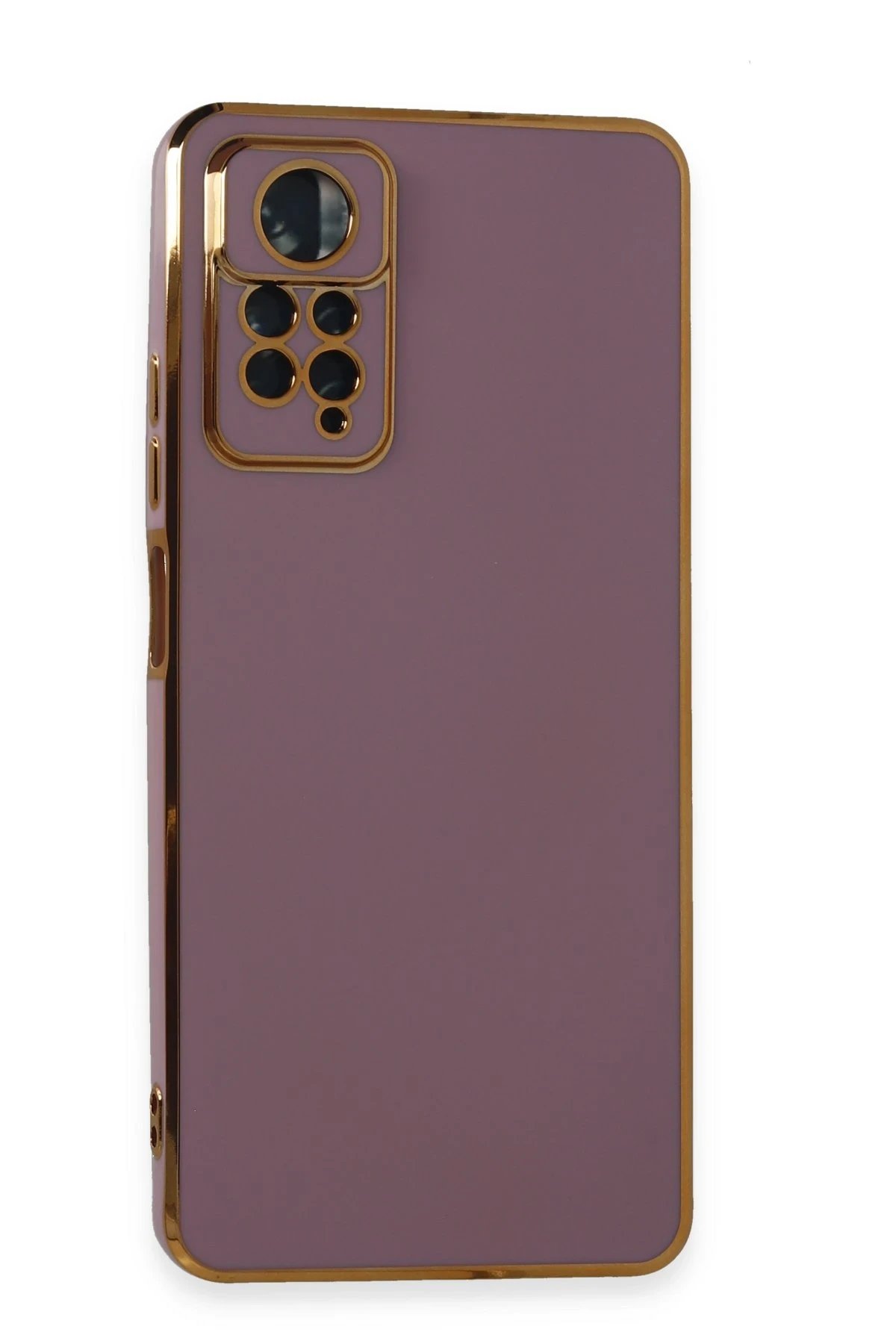 Newface Xiaomi Redmi Note 11 Pro Kılıf Volet Silikon - Mor