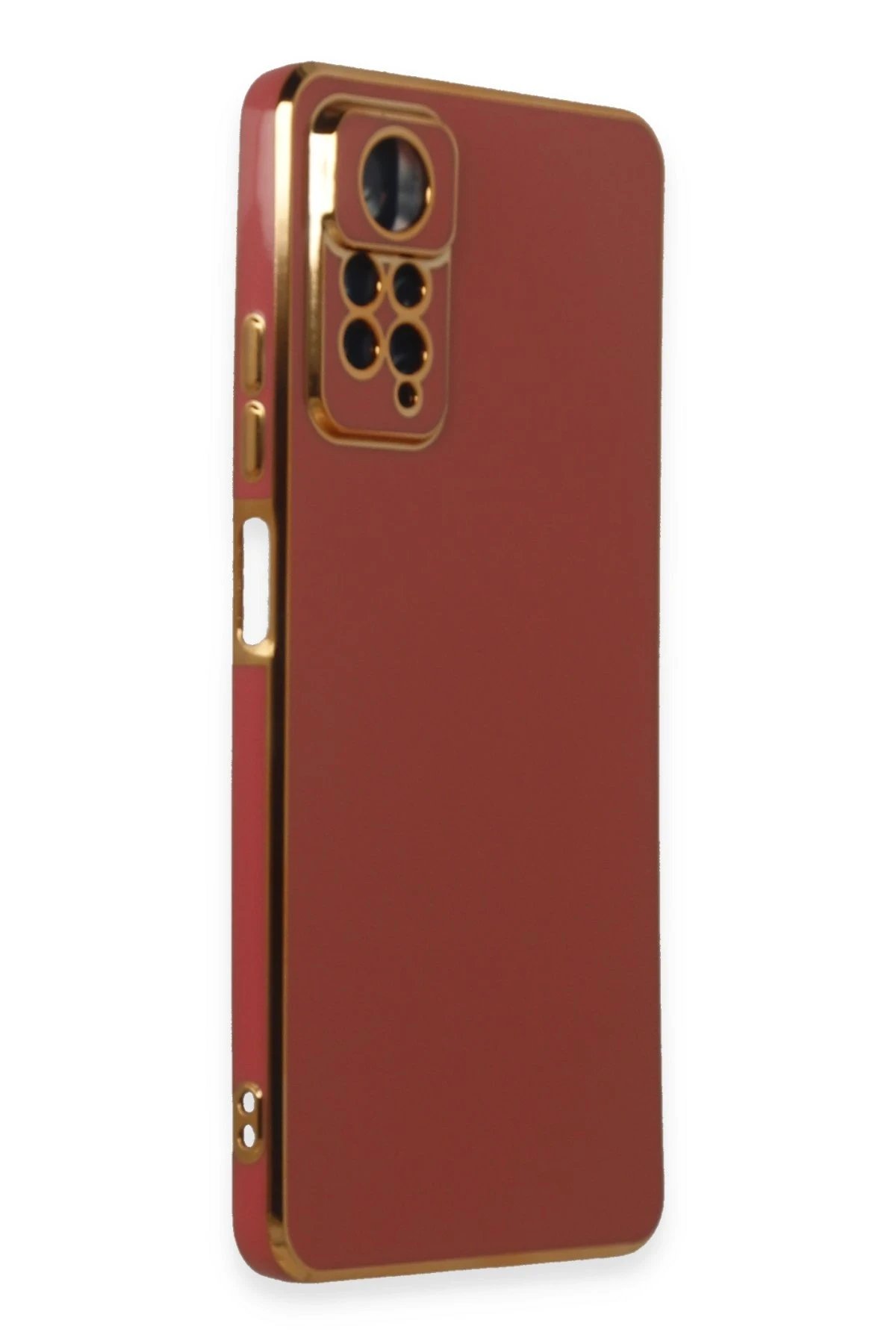 Newface Xiaomi Redmi Note 11 Pro Kılıf Volet Silikon - Kırmızı