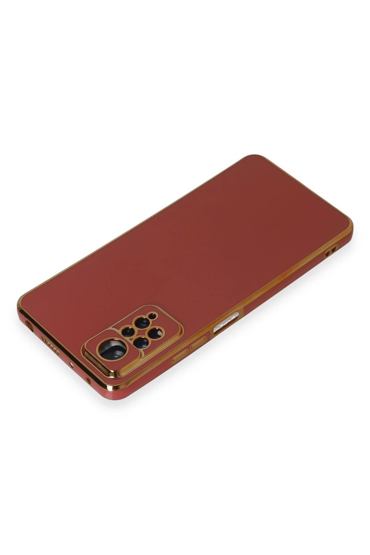 Newface Xiaomi Redmi Note 11 Pro Kılıf Volet Silikon - Kırmızı