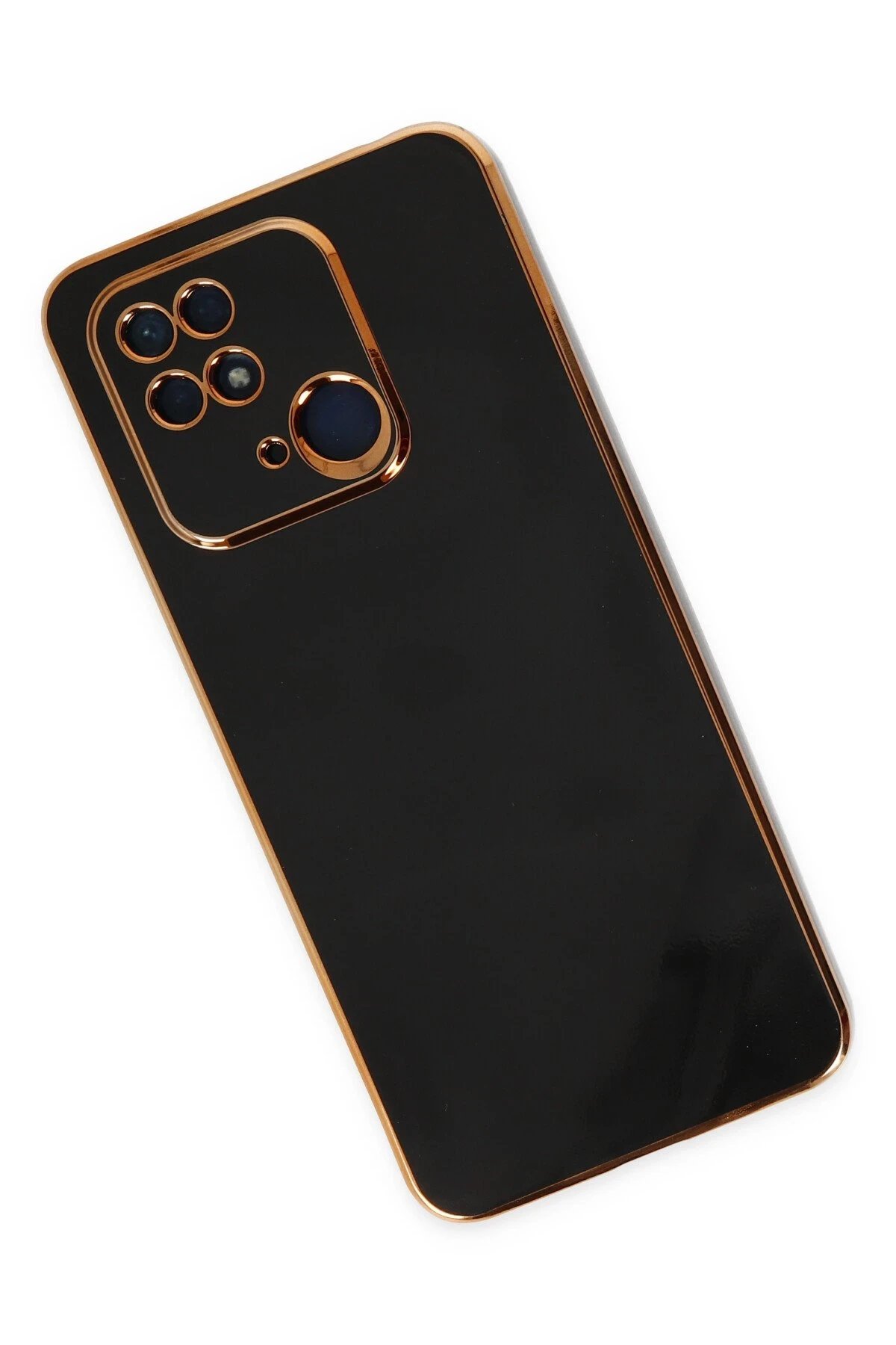 Newface Xiaomi Redmi 10C Kılıf Volet Silikon - Siyah