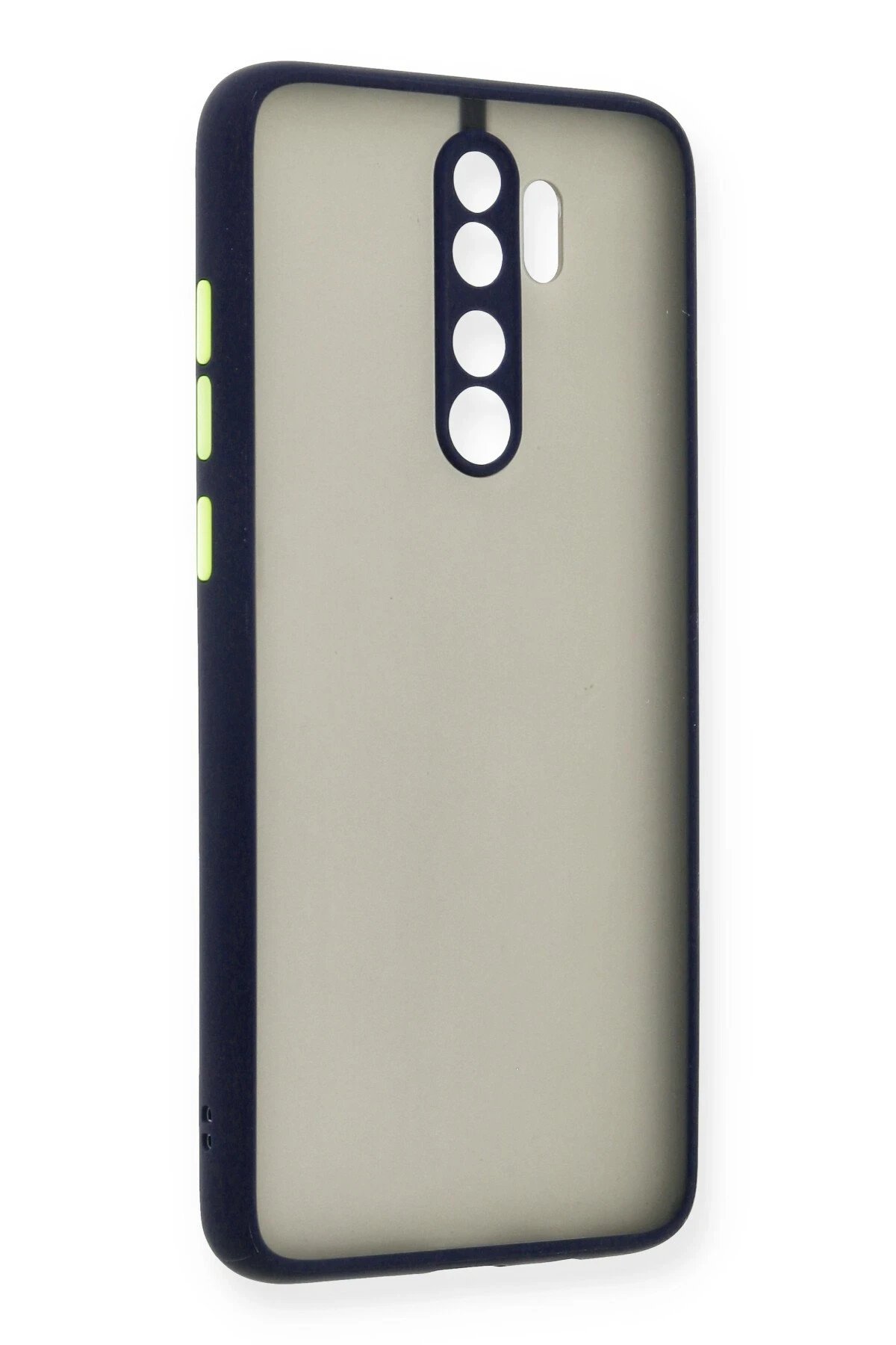 Newface Xiaomi Redmi Note 8 Pro Kılıf Montreal Silikon Kapak - Lacivert