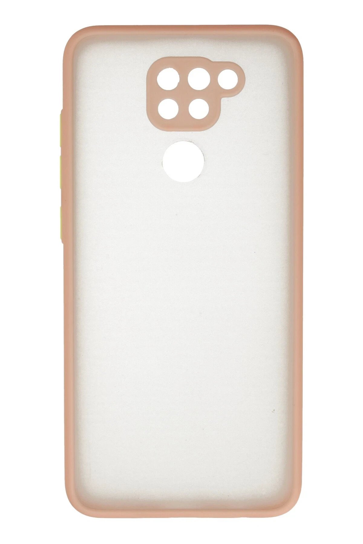 Newface Xiaomi Redmi Note 9 Kılıf Montreal Silikon Kapak - Pembe