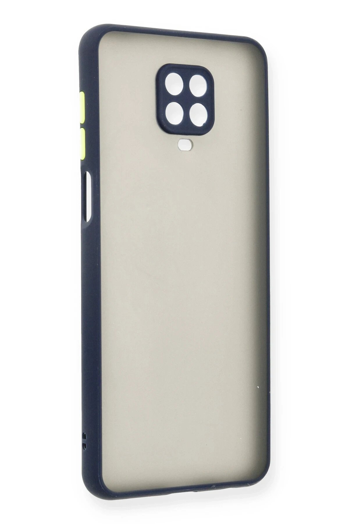 Newface Xiaomi Redmi Note 9 Pro Kılıf Montreal Silikon Kapak - Lacivert