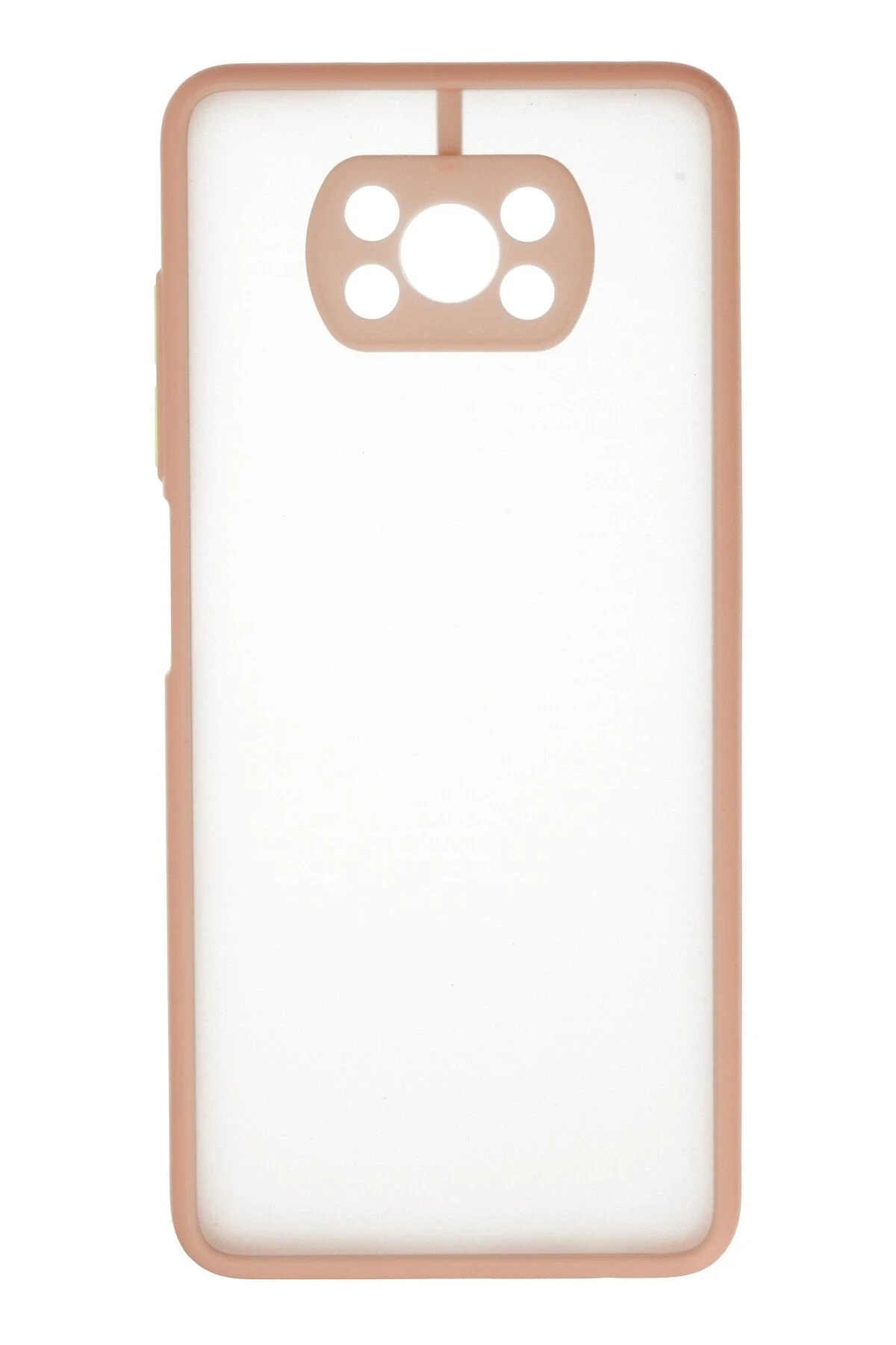 Newface Xiaomi Pocophone X3 Kılıf Montreal Silikon Kapak - Pembe