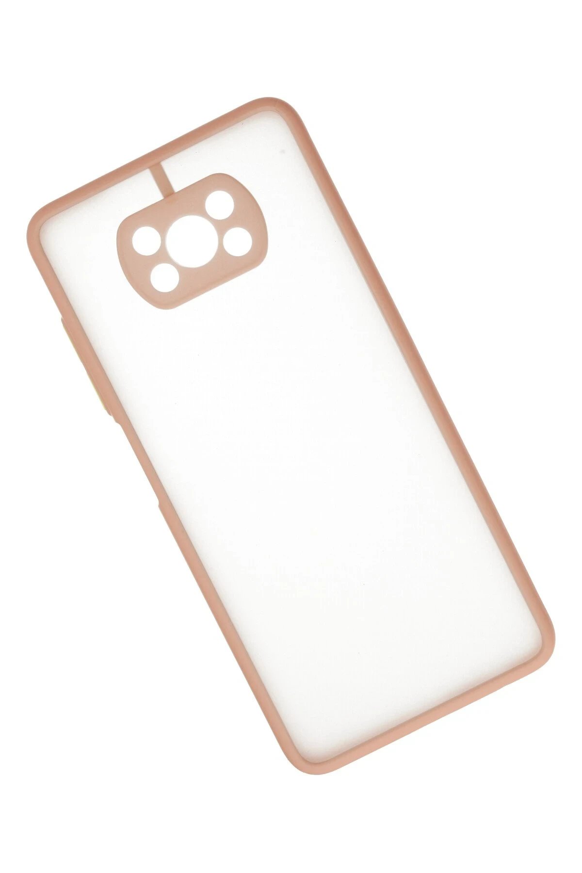 Newface Xiaomi Pocophone X3 Kılıf Montreal Silikon Kapak - Pembe