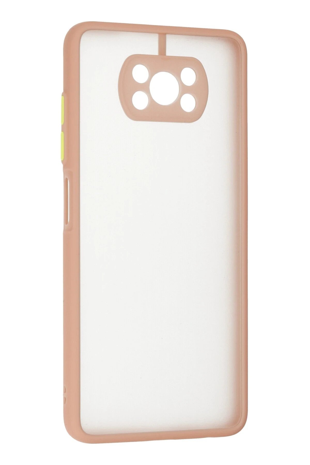 Newface Xiaomi Pocophone X3 Kılıf Montreal Silikon Kapak - Pembe