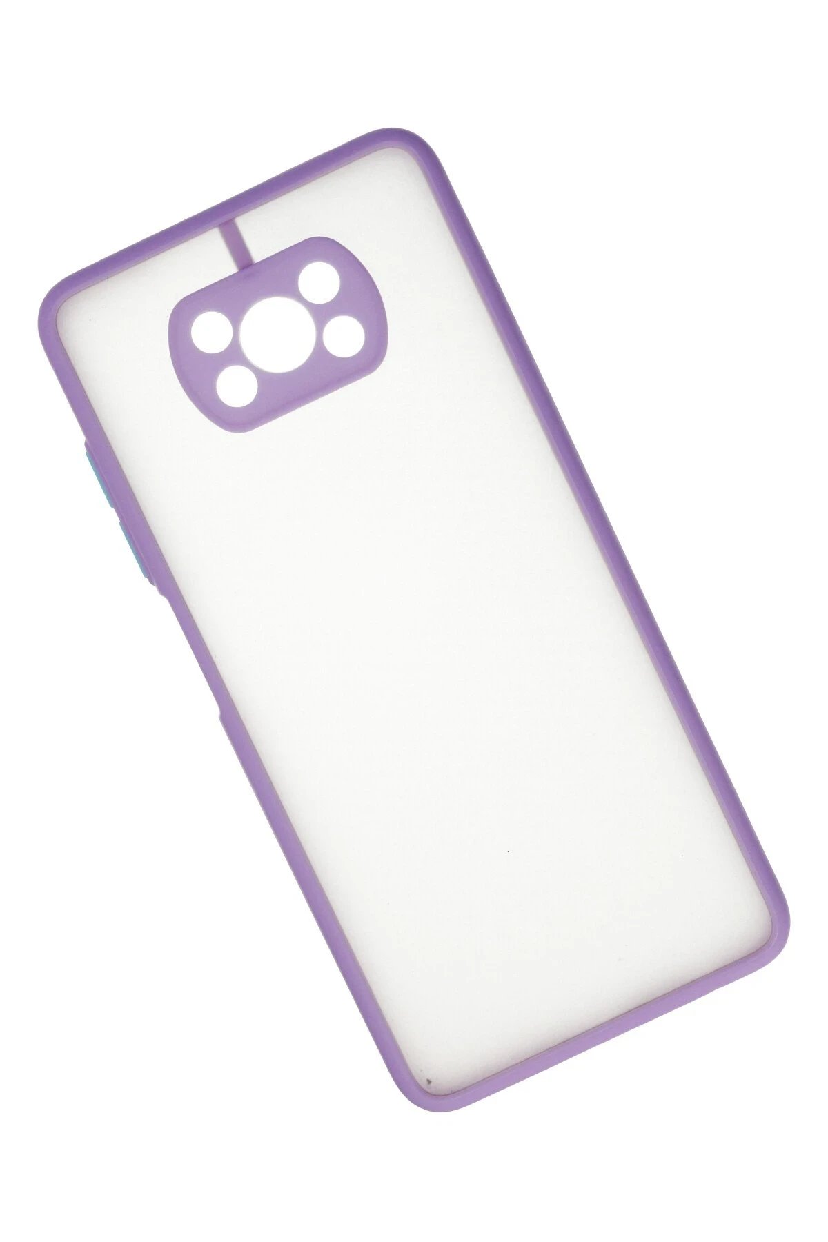 Newface Xiaomi Pocophone X3 Kılıf Montreal Silikon Kapak - Mor