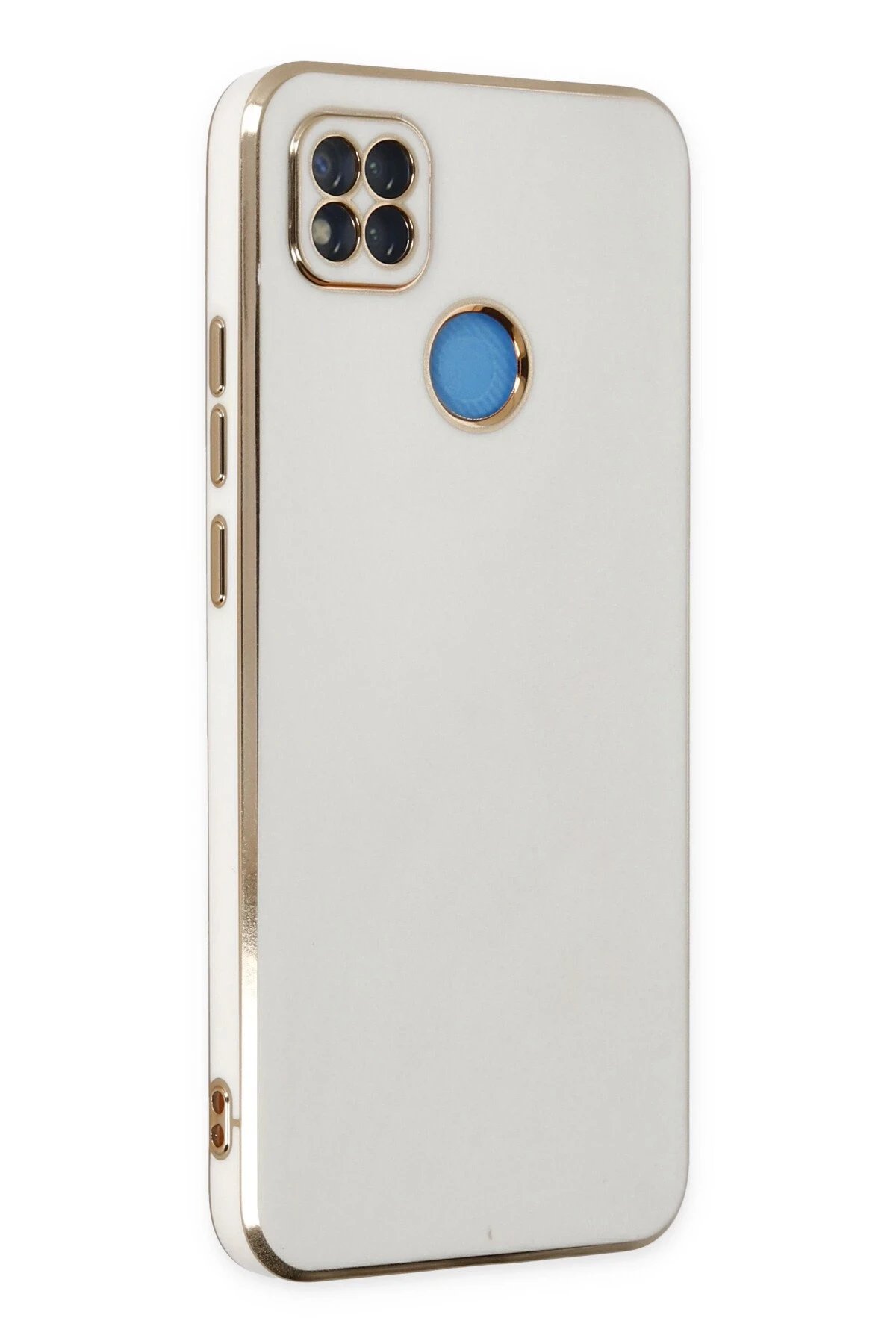 Newface Xiaomi Redmi 9C Kılıf Volet Silikon - Beyaz