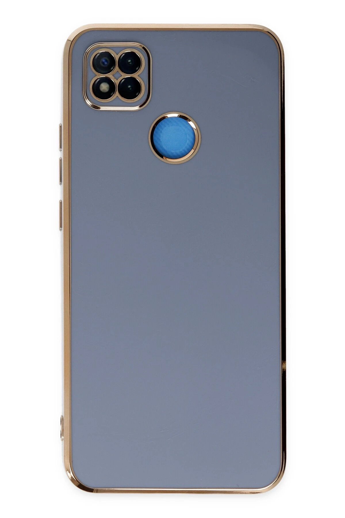 Newface Xiaomi Redmi 9C Kılıf Volet Silikon - Mavi