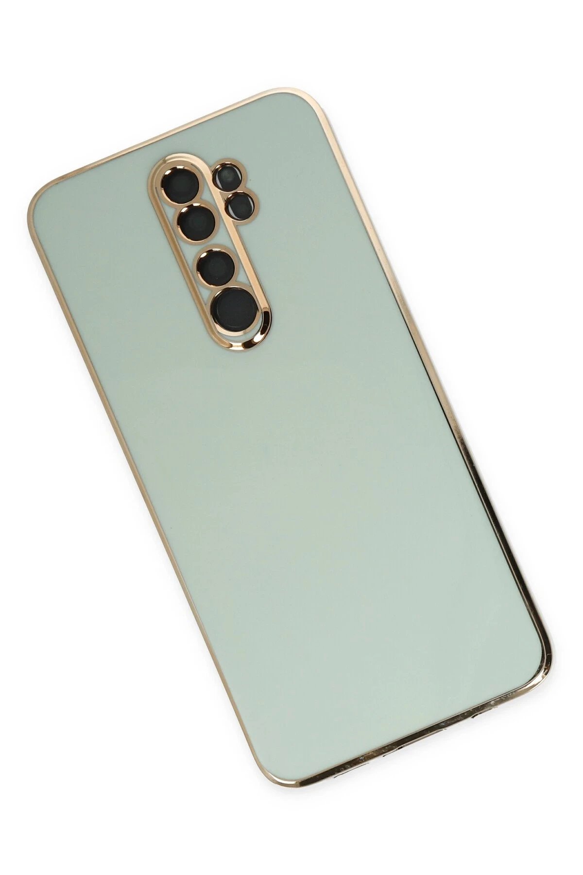 Newface Xiaomi Redmi Note 8 Pro Kılıf Volet Silikon - Açık Yeşil