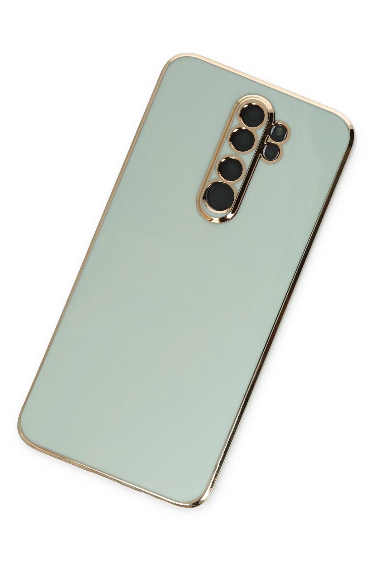 Newface Xiaomi Redmi Note 8 Pro Kılıf Volet Silikon - Açık Yeşil