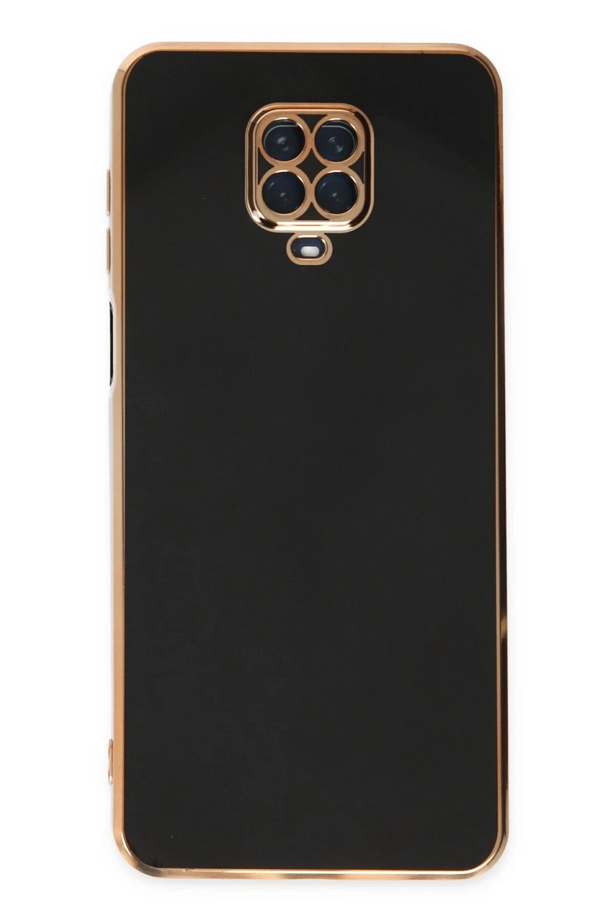 Newface Xiaomi Redmi Note 9 Pro Kılıf Volet Silikon - Siyah