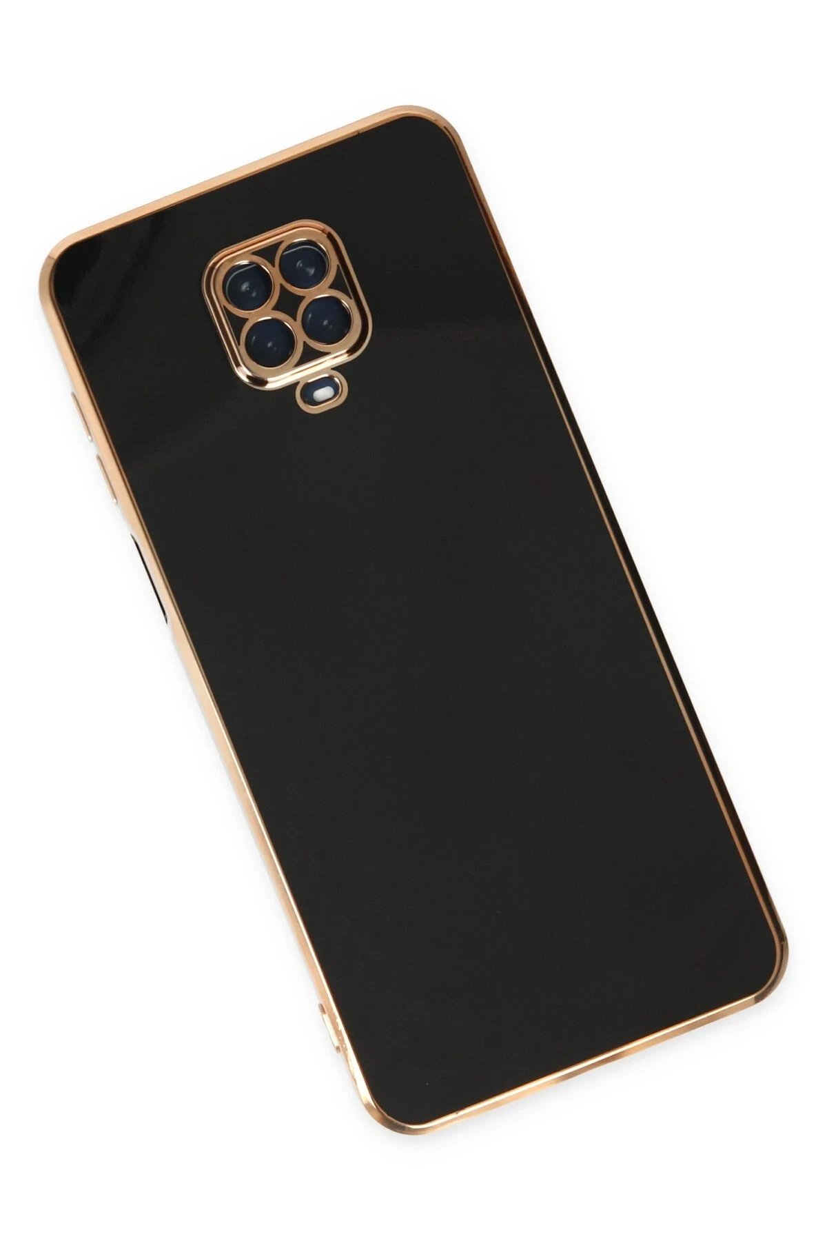 Newface Xiaomi Redmi Note 9 Pro Kılıf Volet Silikon - Siyah