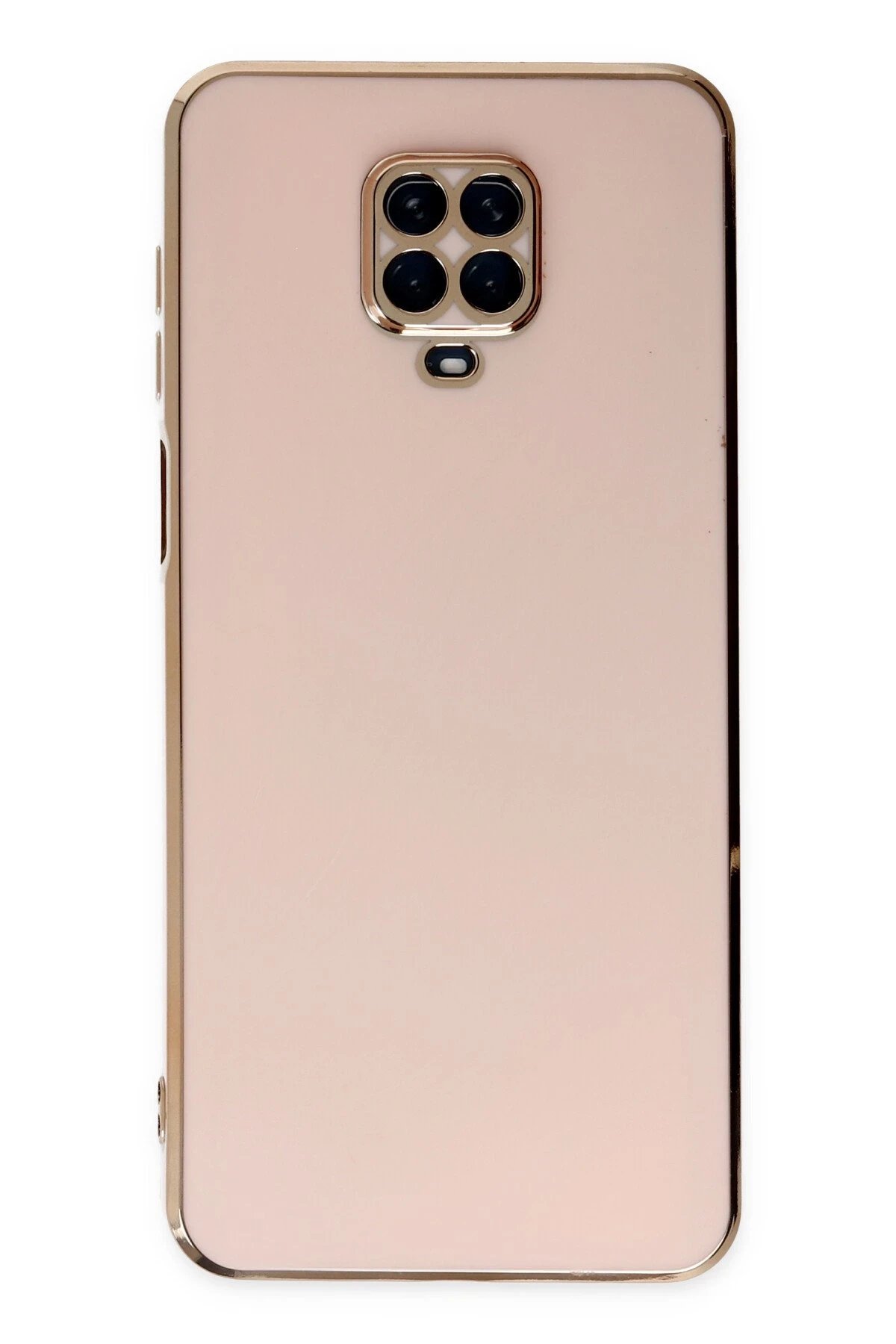 Newface Xiaomi Redmi Note 9 Pro Kılıf Volet Silikon - Pembe