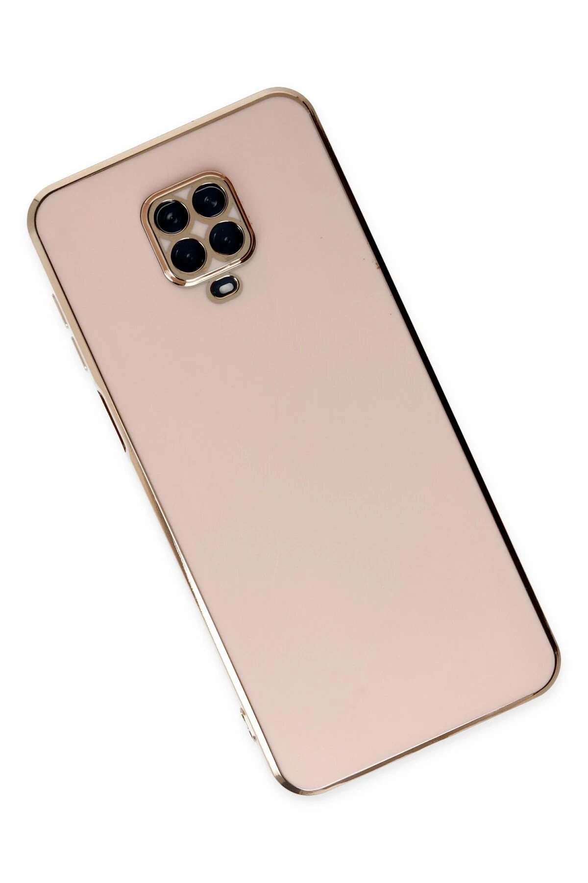 Newface Xiaomi Redmi Note 9 Pro Kılıf Volet Silikon - Pembe