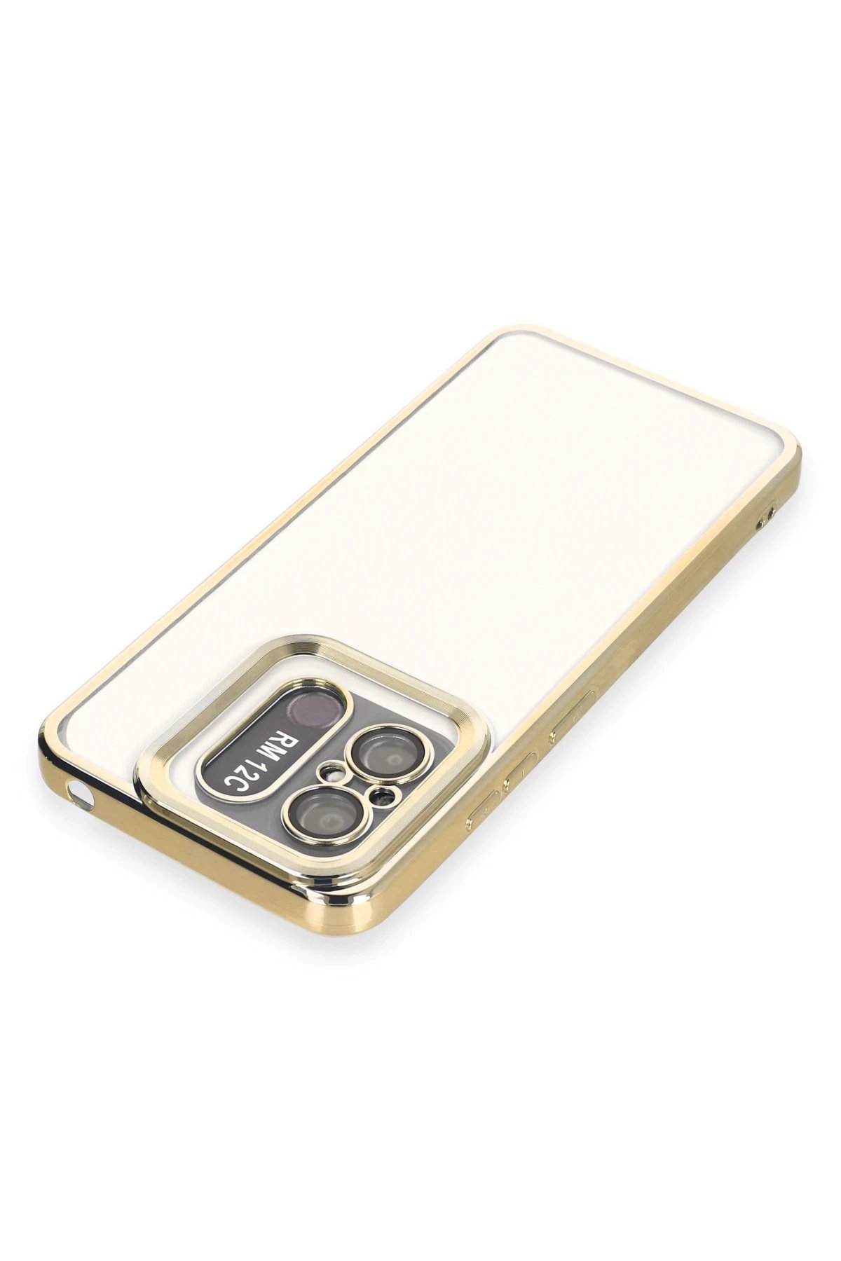 Newface Xiaomi Redmi 12C Kılıf Slot Silikon - Gold