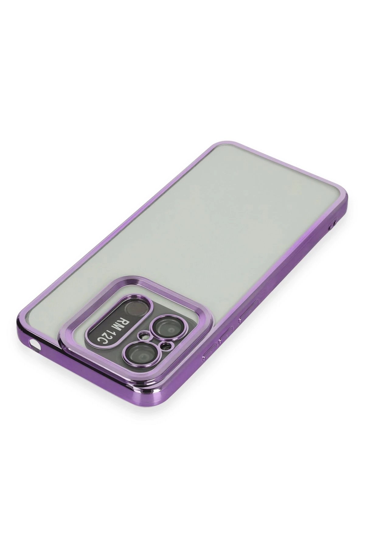 Newface Xiaomi Redmi 12C Kılıf Slot Silikon - Mor