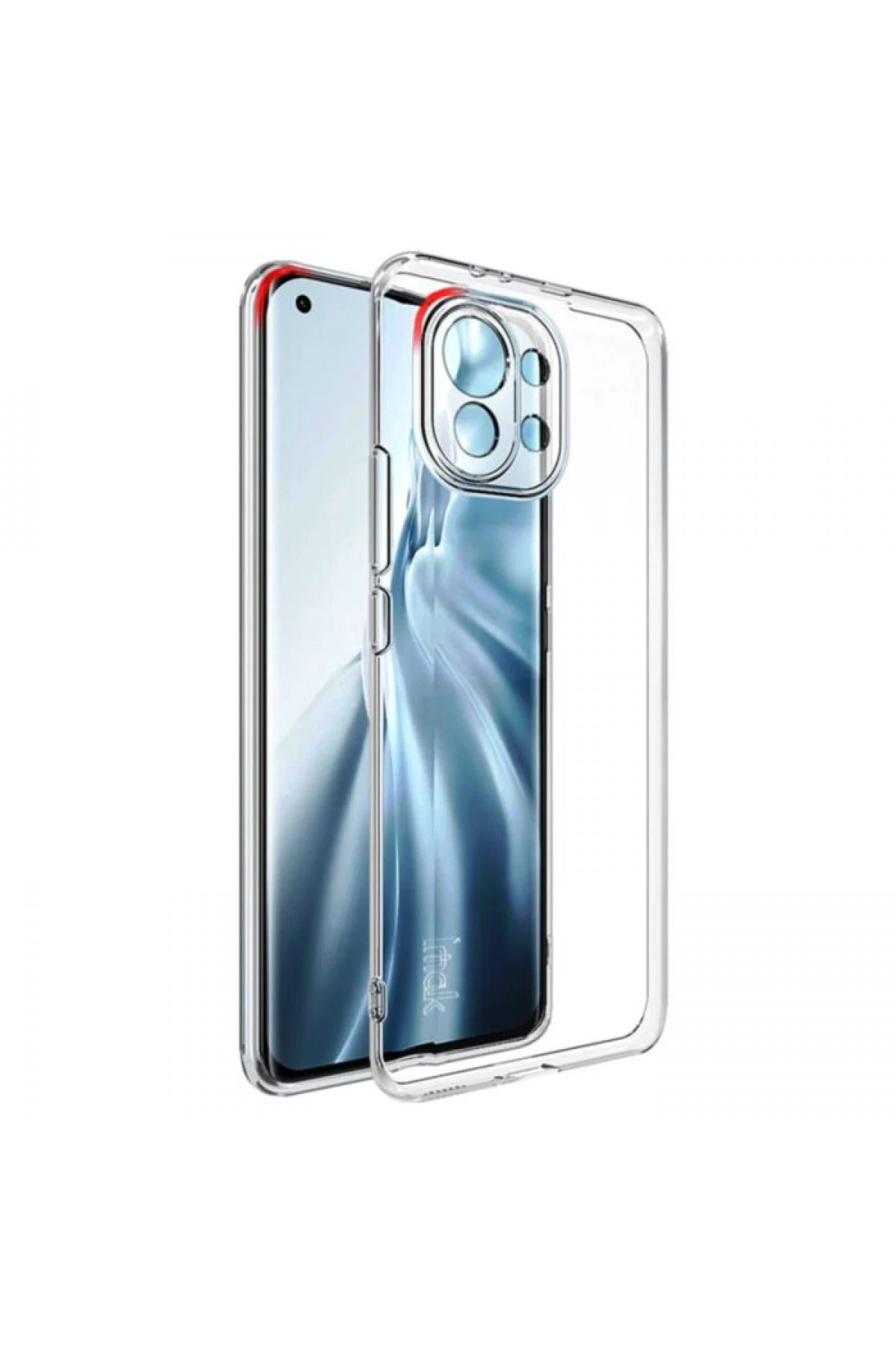 Newface Xiaomi Mi 11 Kılıf Lüx Şeffaf Silikon