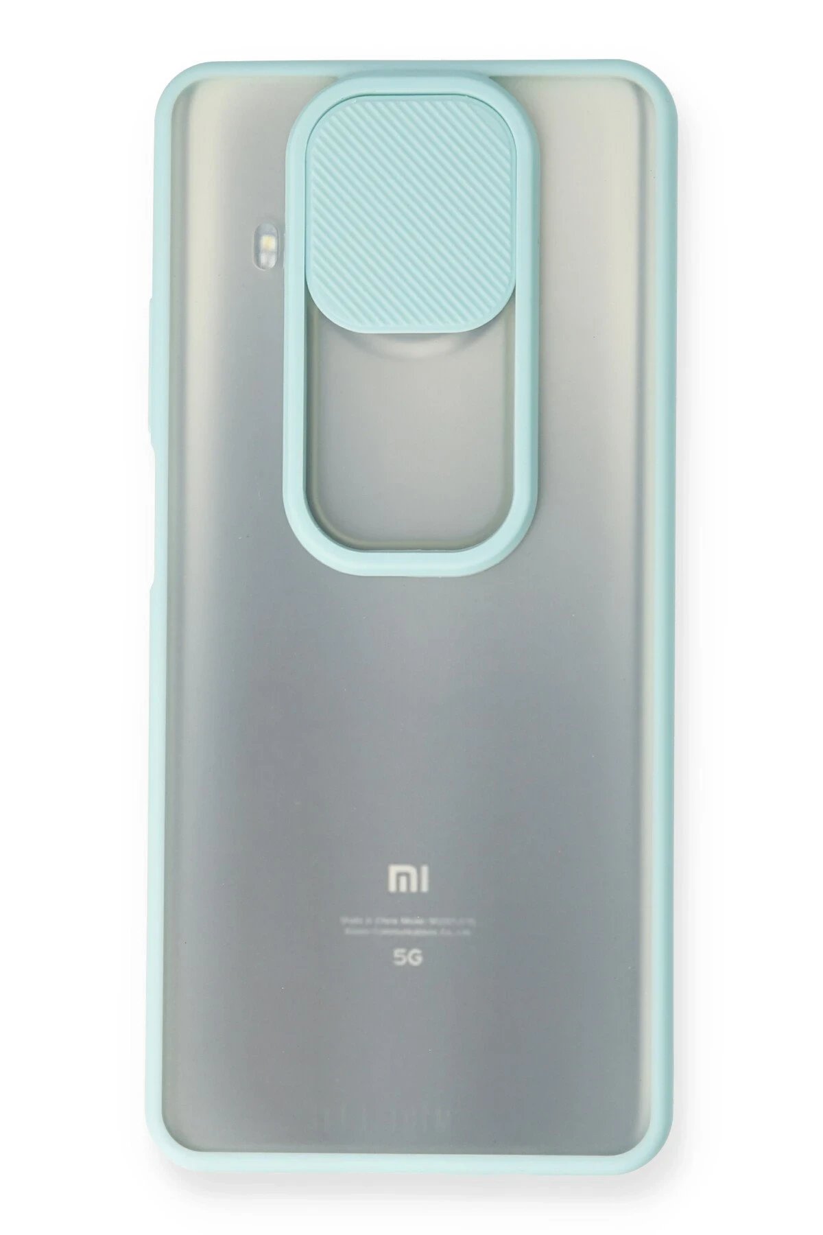 Newface Xiaomi Mi 10T Lite Kılıf Palm Buzlu Kamera Sürgülü Silikon uaz