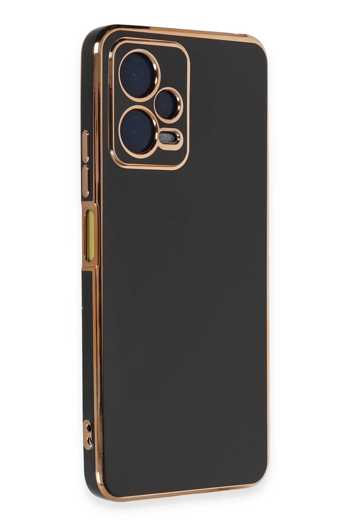 Newface Xiaomi Redmi Note 12 Pro 5G Kılıf Volet Silikon - Siyah