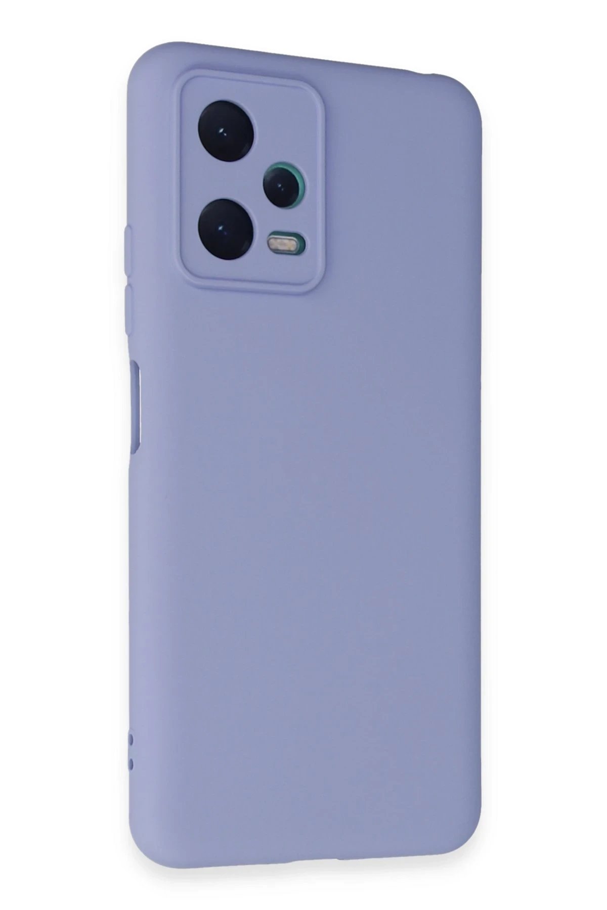 Newface Xiaomi Redmi Note 12 5G Kılıf Nano içi Kadife Silikon - Lila