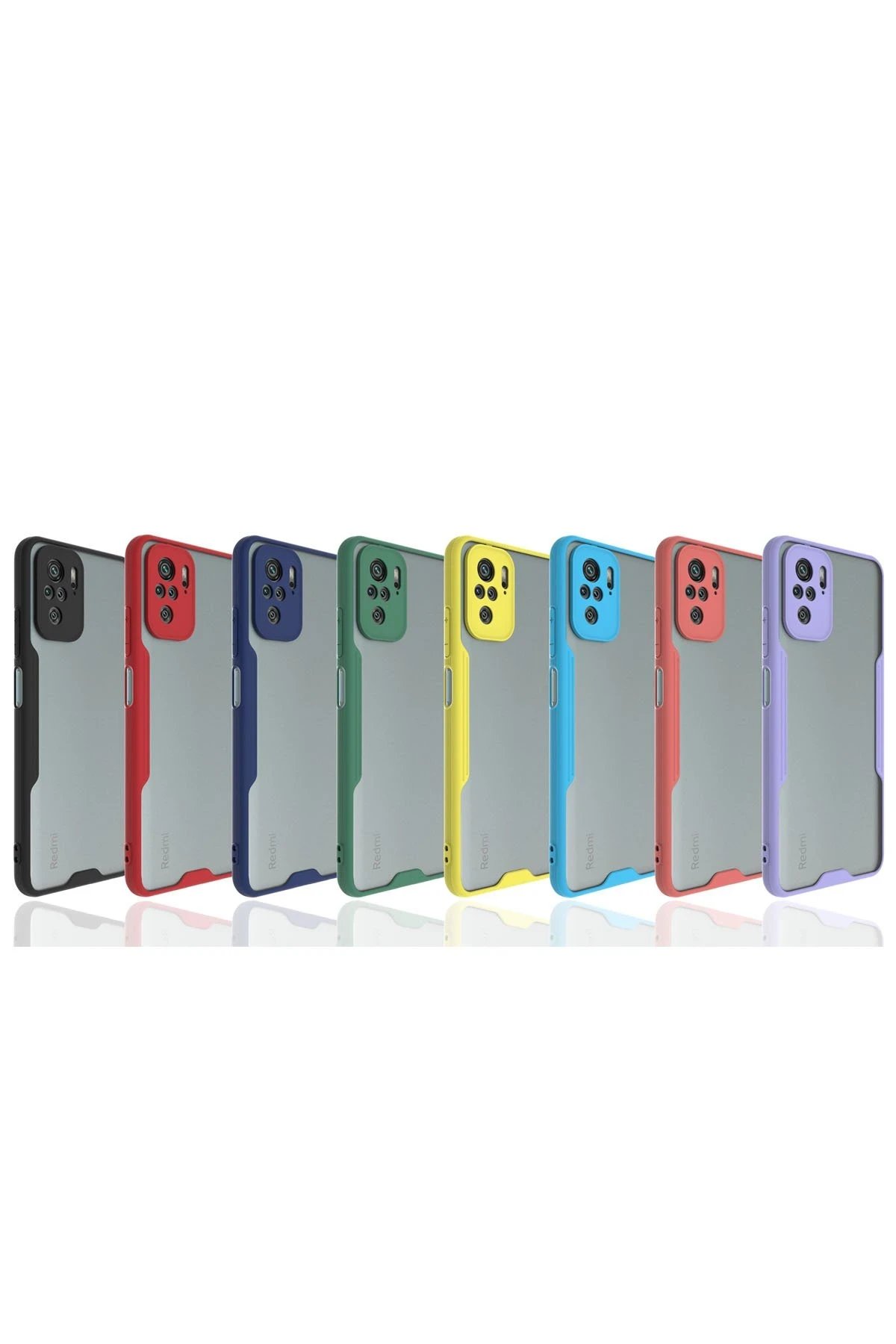 Newface Xiaomi Redmi Note 10 Kılıf Platin Silikon - Pembe