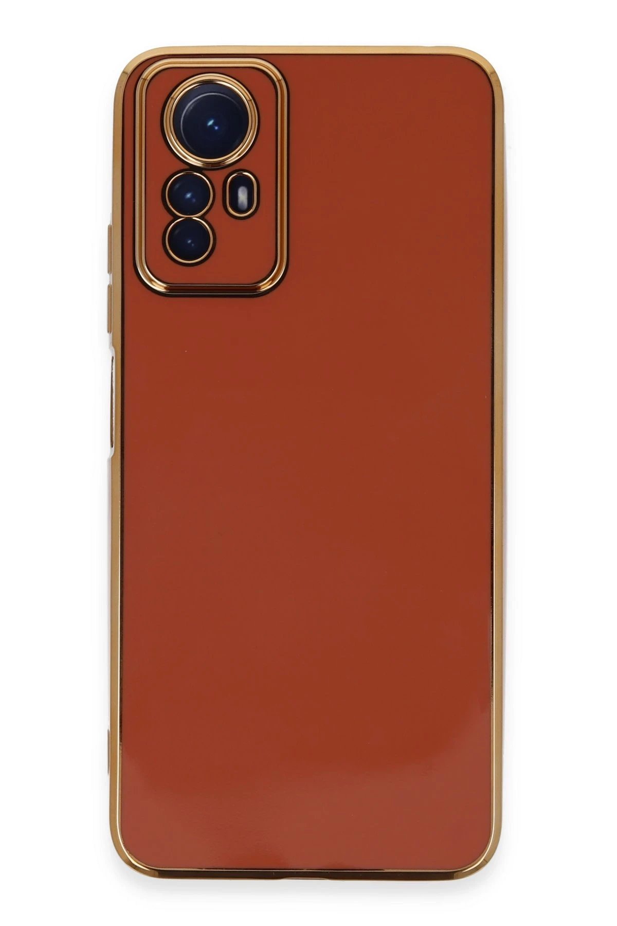 Newface Xiaomi Redmi Note 12S Kılıf Volet Silikon - Kırmızı