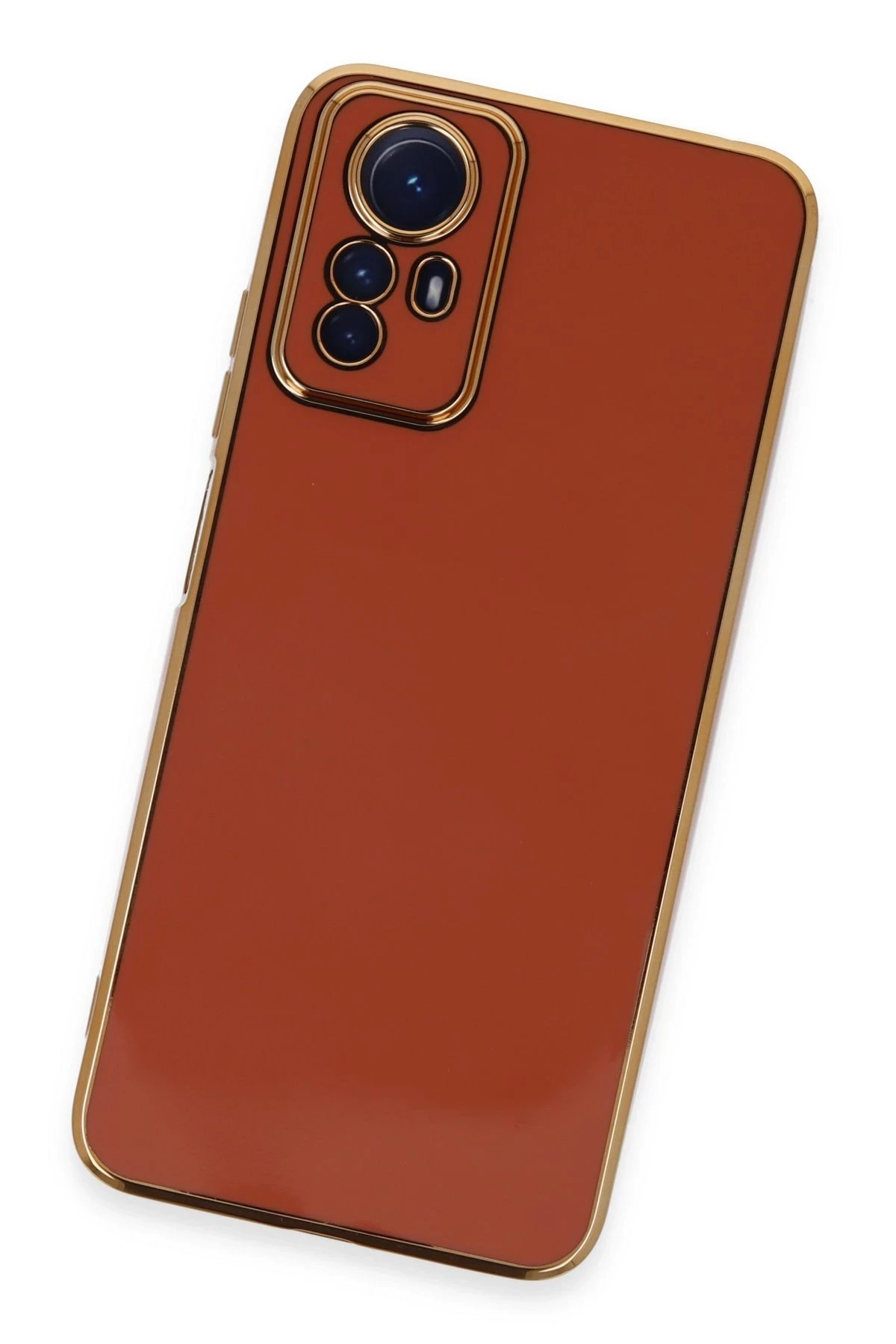 Newface Xiaomi Redmi Note 12S Kılıf Volet Silikon - Kırmızı