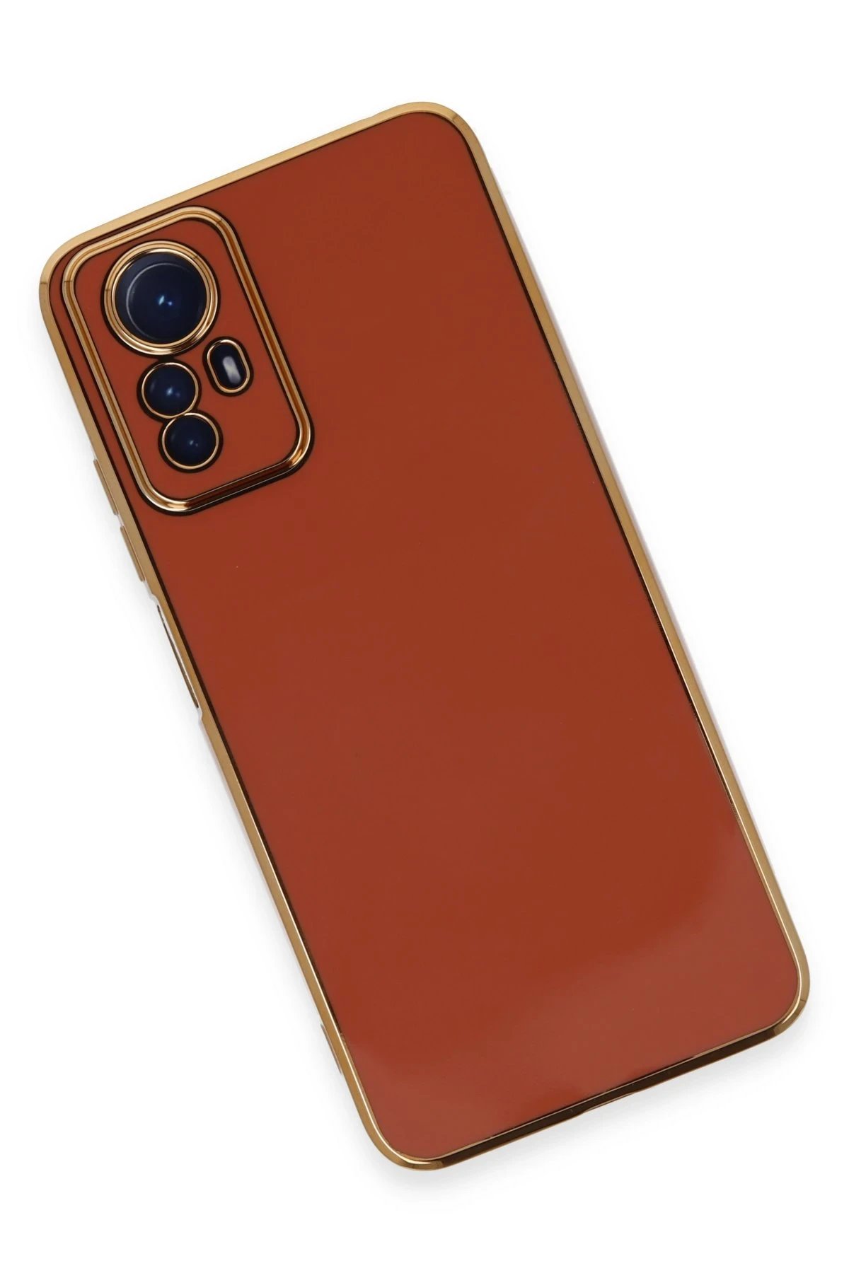 Newface Xiaomi Redmi Note 12S Kılıf Volet Silikon - Kırmızı