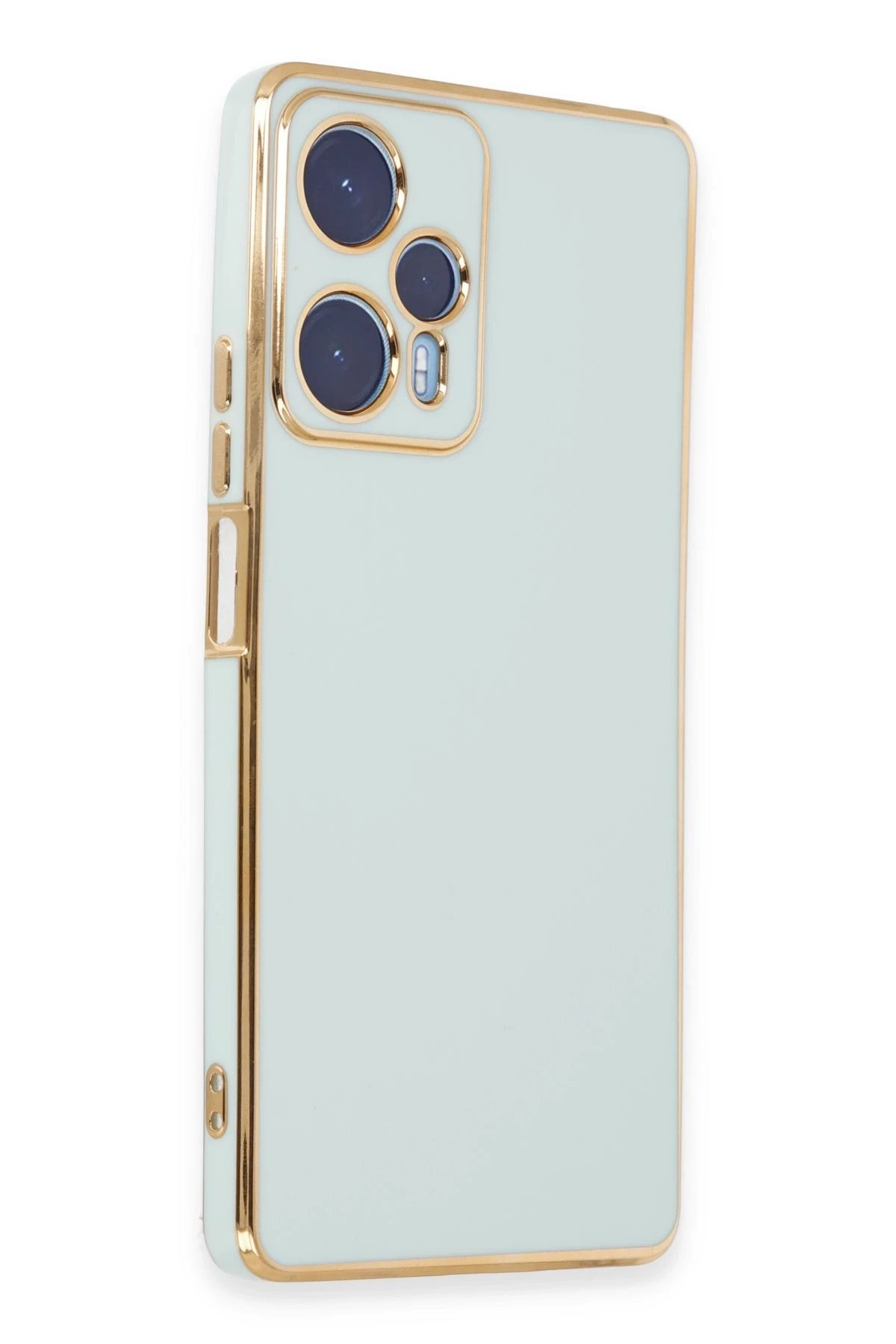 Newface Xiaomi Poco F5 Kılıf Volet Silikon - Açık Yeşil