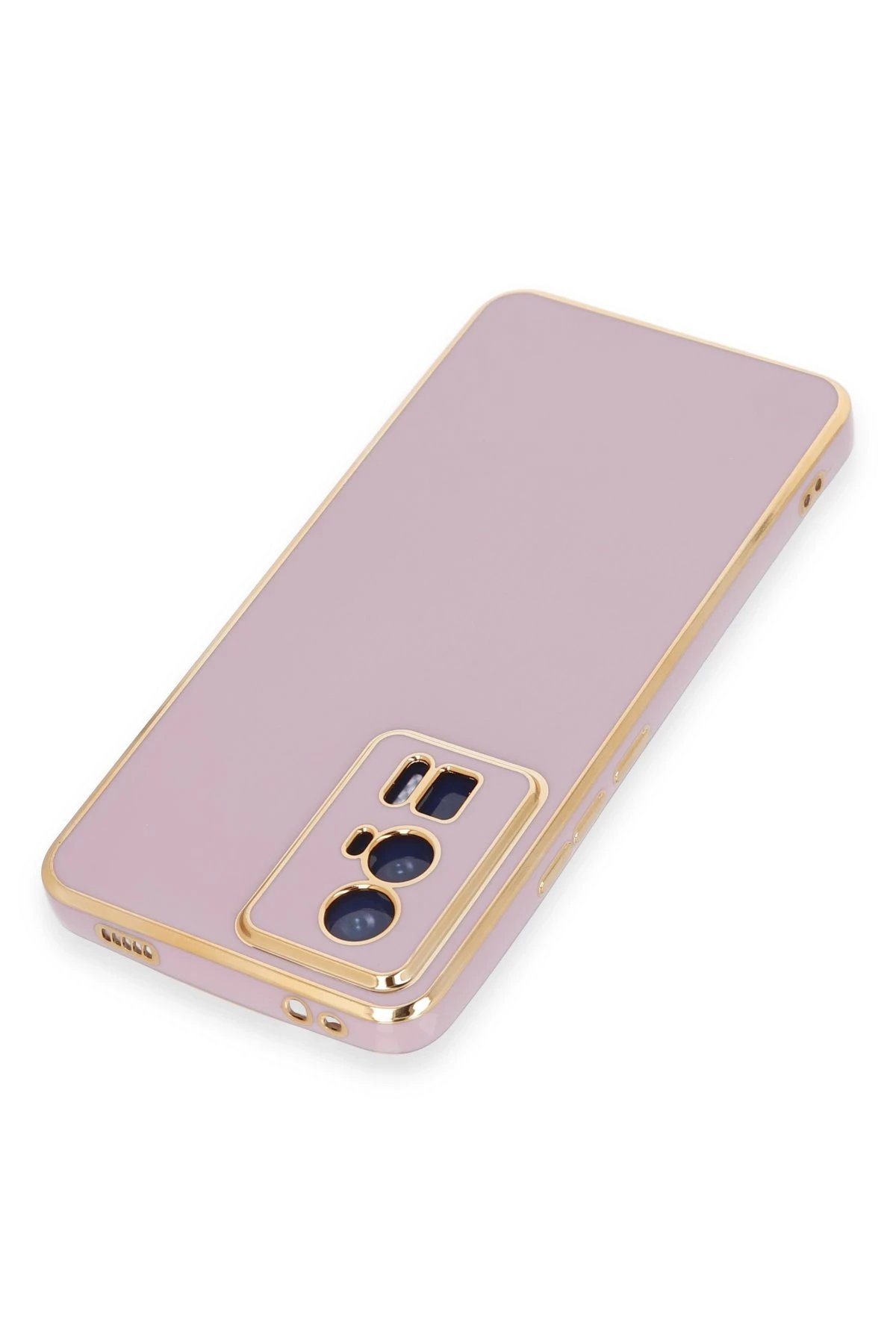 Newface Xiaomi Poco F5 Pro Kılıf Volet Silikon - Mor