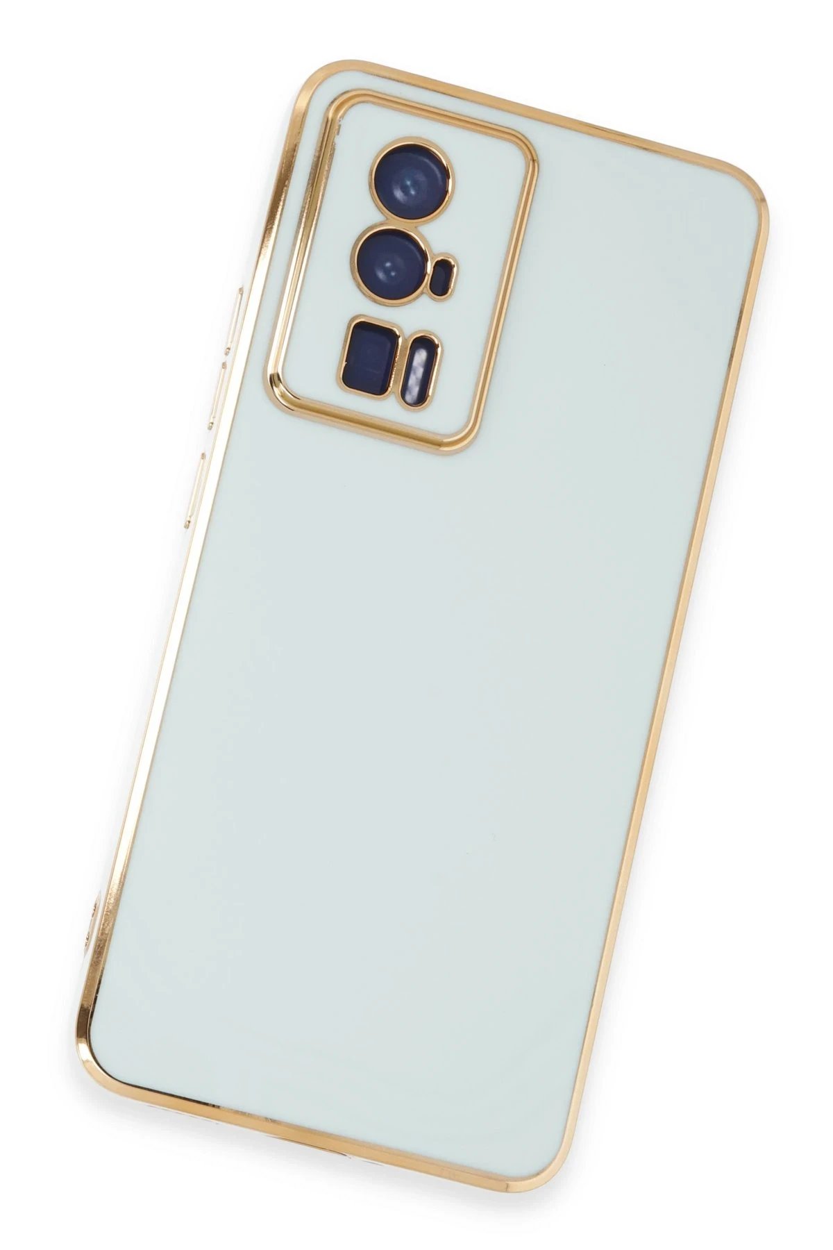 Newface Xiaomi Poco F5 Pro Kılıf Volet Silikon - Açık Yeşil