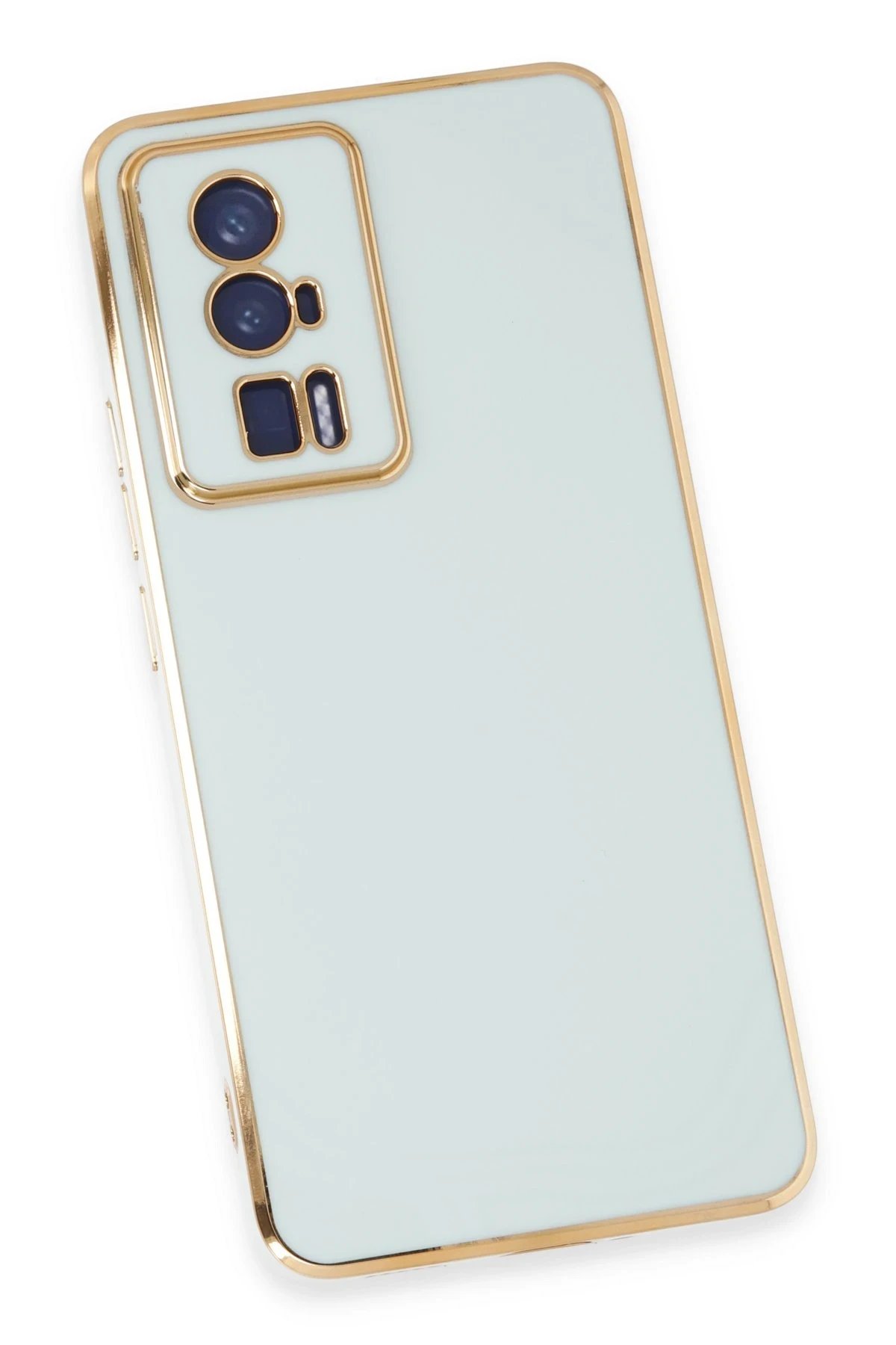 Newface Xiaomi Poco F5 Pro Kılıf Volet Silikon - Açık Yeşil