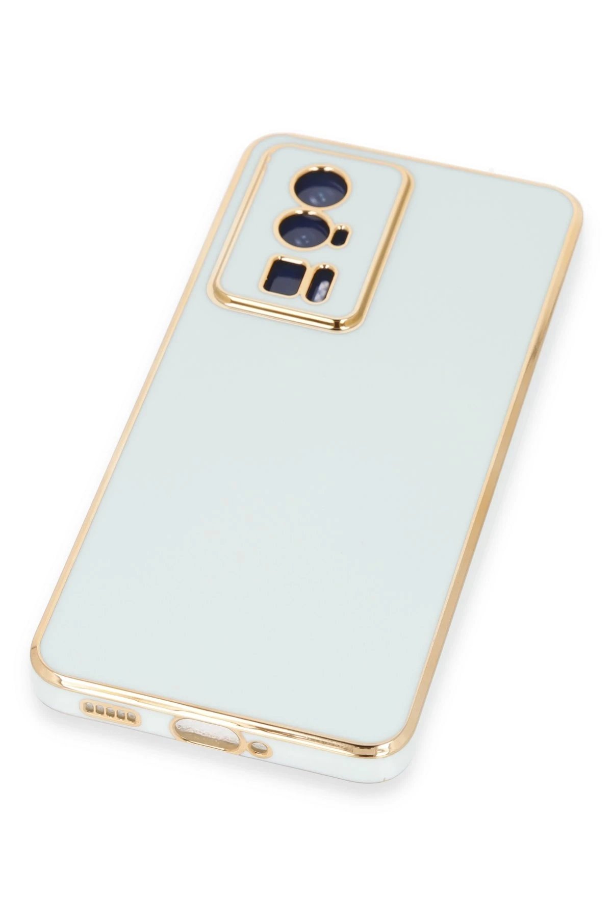 Newface Xiaomi Poco F5 Pro Kılıf Volet Silikon - Açık Yeşil