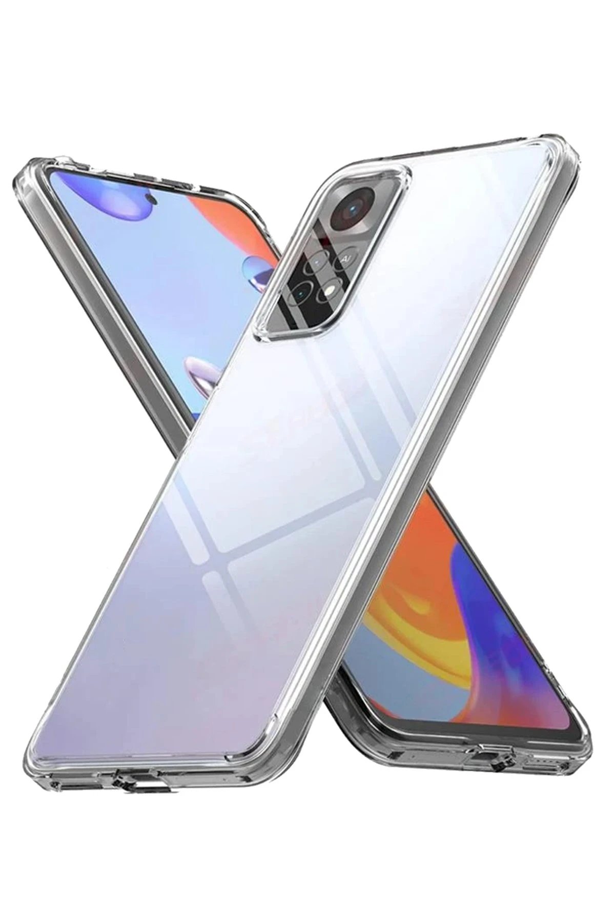 Newface Xiaomi Redmi Note 12 Pro 4G Kılıf Lüx Şeffaf Silikon