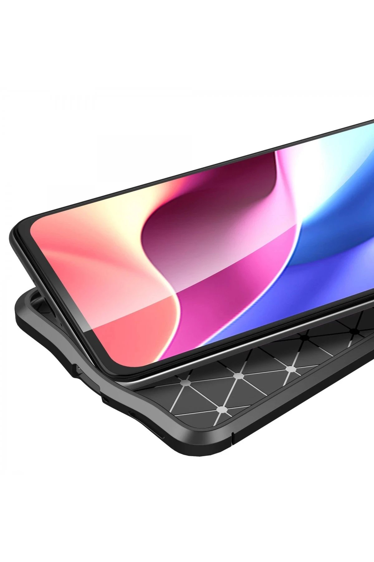 Newface Xiaomi Poco F3 Kılıf Auto Focus Kapak - Siyah