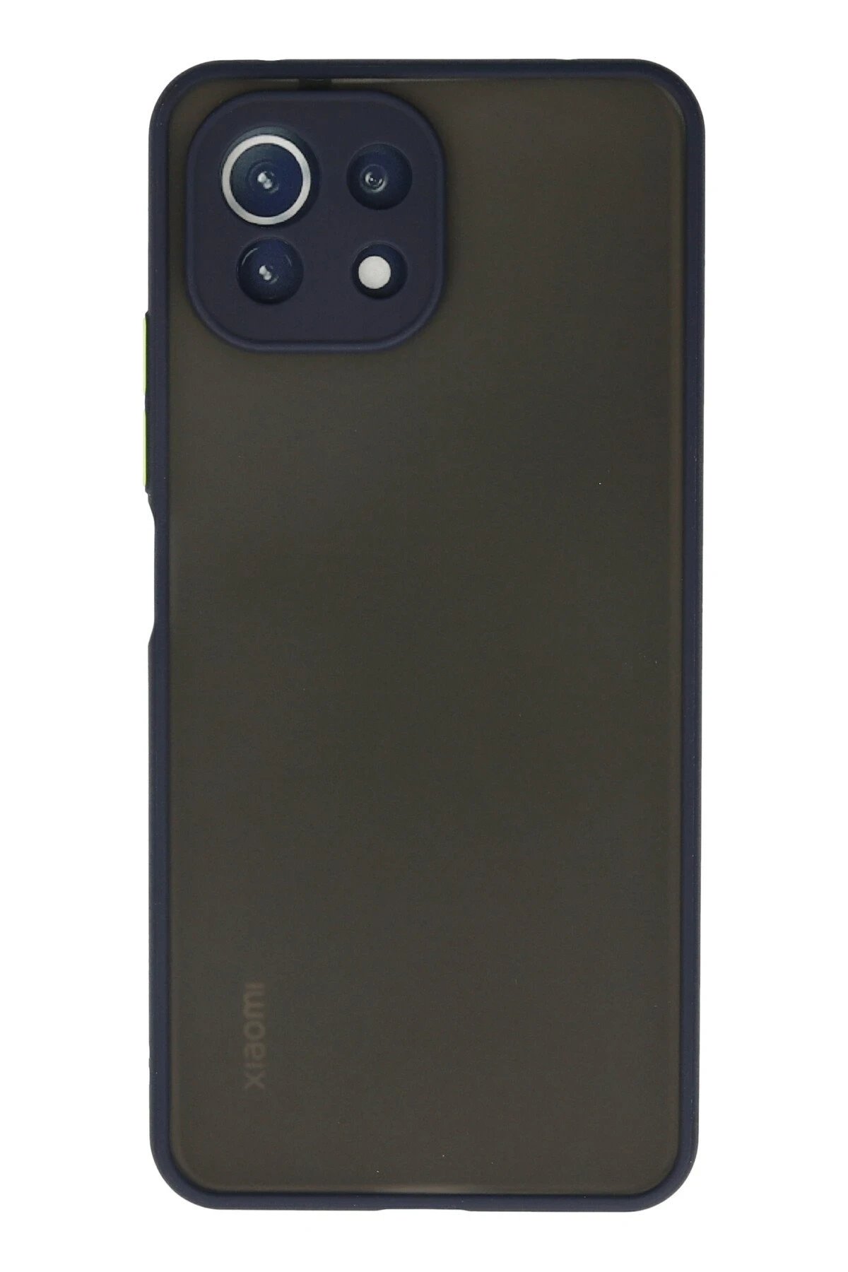 Newface Xiaomi Mİ 11 Lite Kılıf Montreal Silikon Kapak - Lacivert