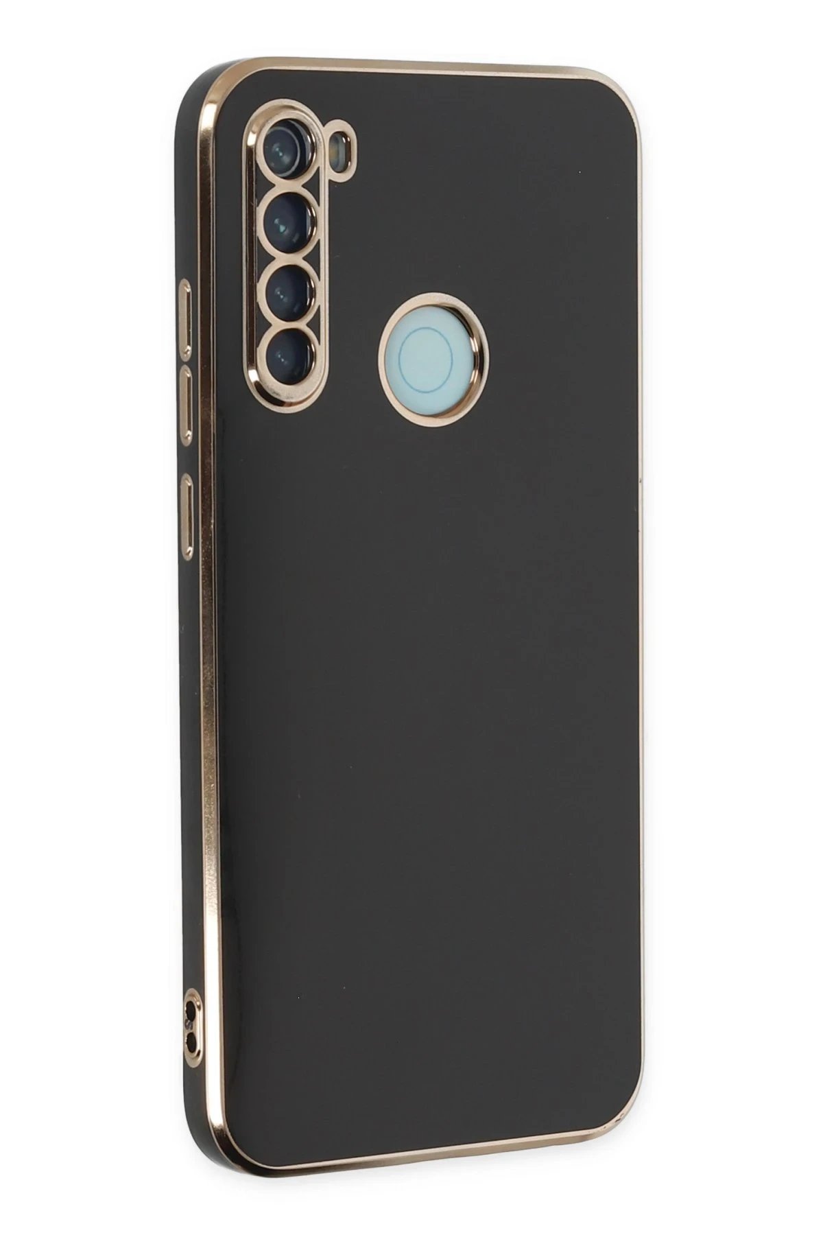 Newface Xiaomi Redmi Note 8 Kılıf Volet Silikon - Siyah