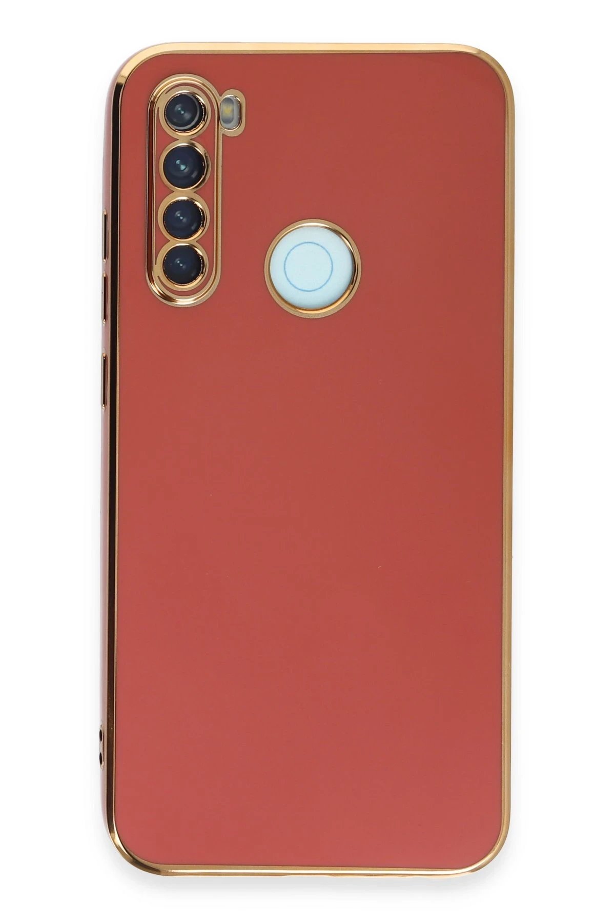 Newface Xiaomi Redmi Note 8 Kılıf Volet Silikon - Kırmızı