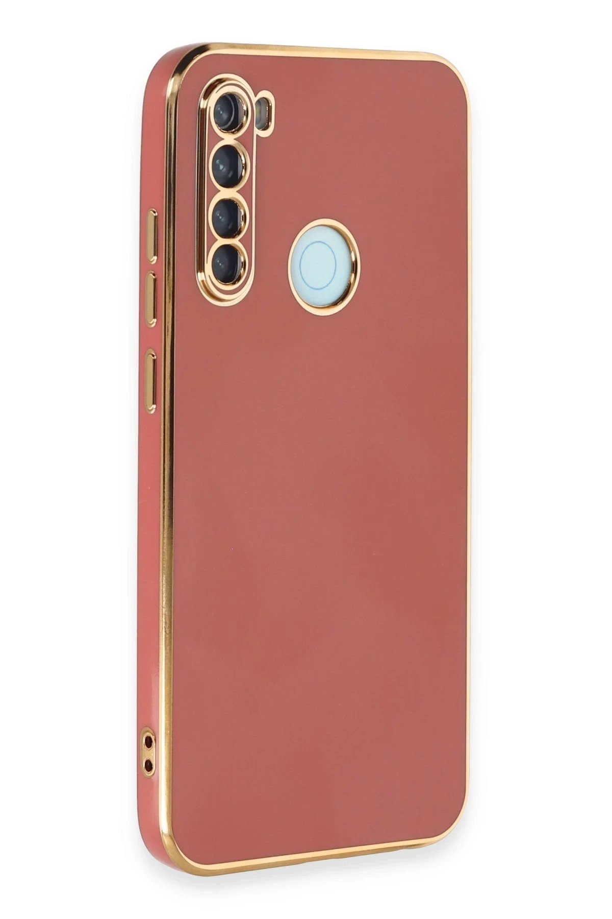 Newface Xiaomi Redmi Note 8 Kılıf Volet Silikon - Kırmızı