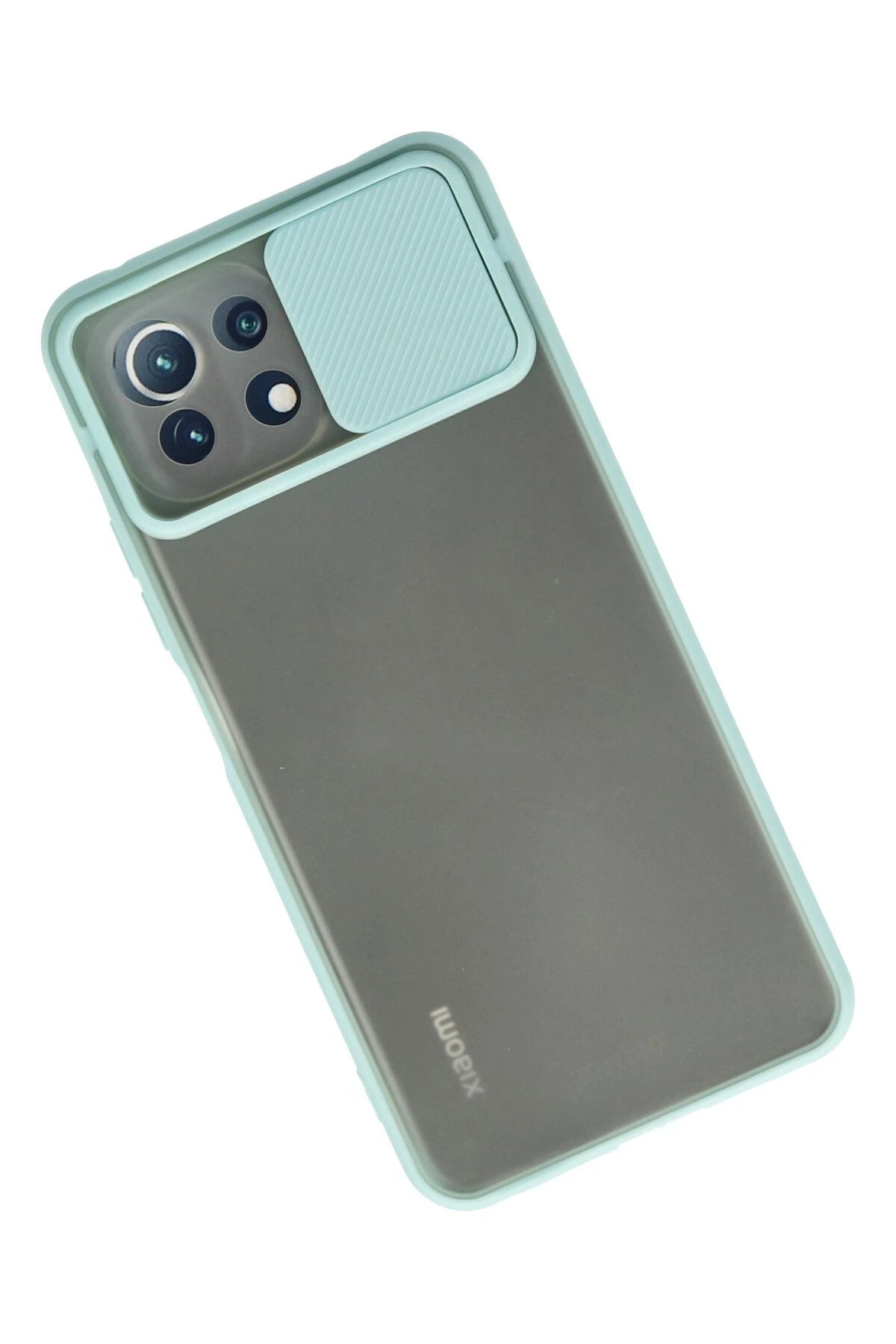 Newface Xiaomi Mİ 11 Lite Kılıf Palm Buzlu Kamera Sürgülü Silikon uaz