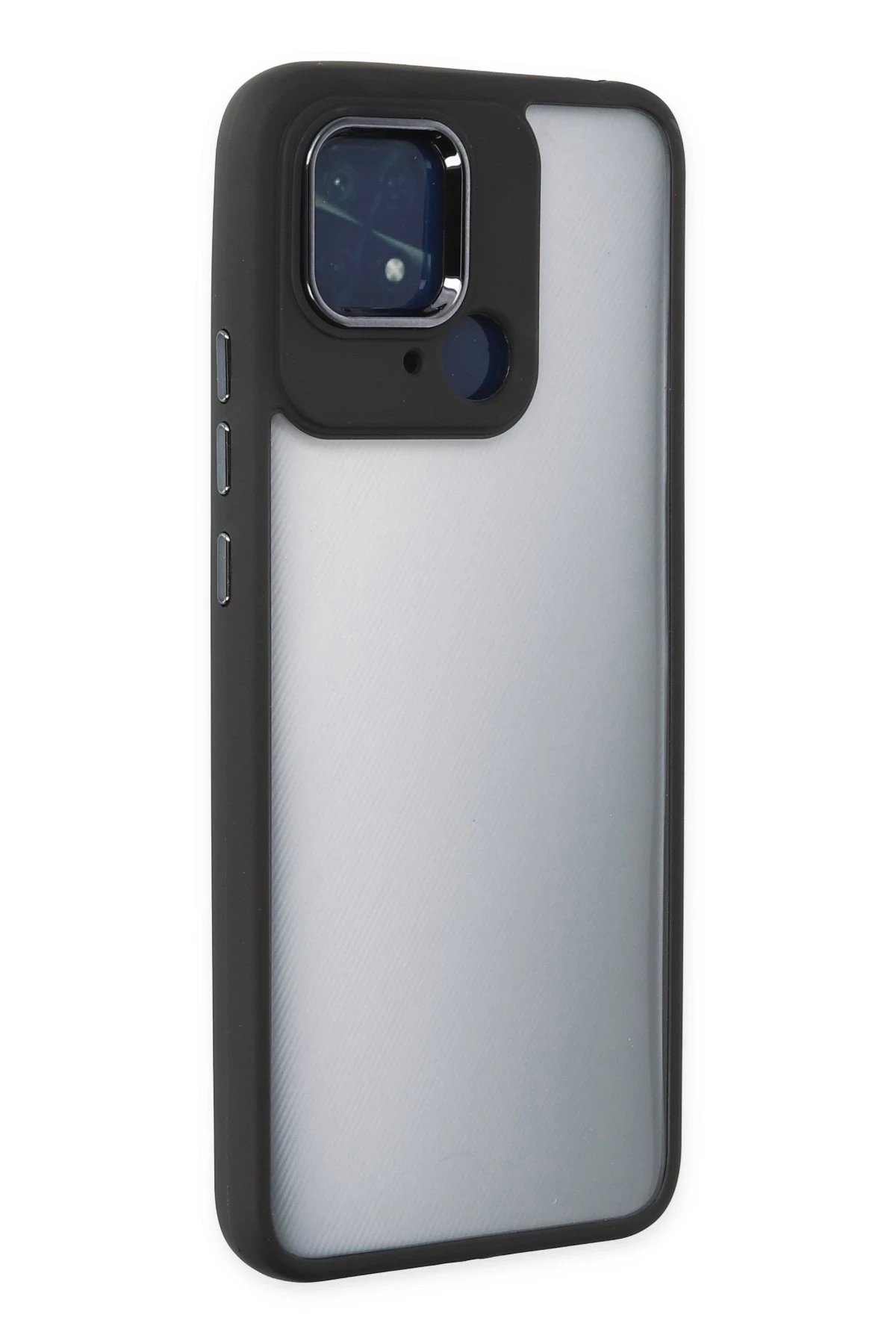 Newface Xiaomi Redmi 10C Kılıf Dora Kapak - Siyah