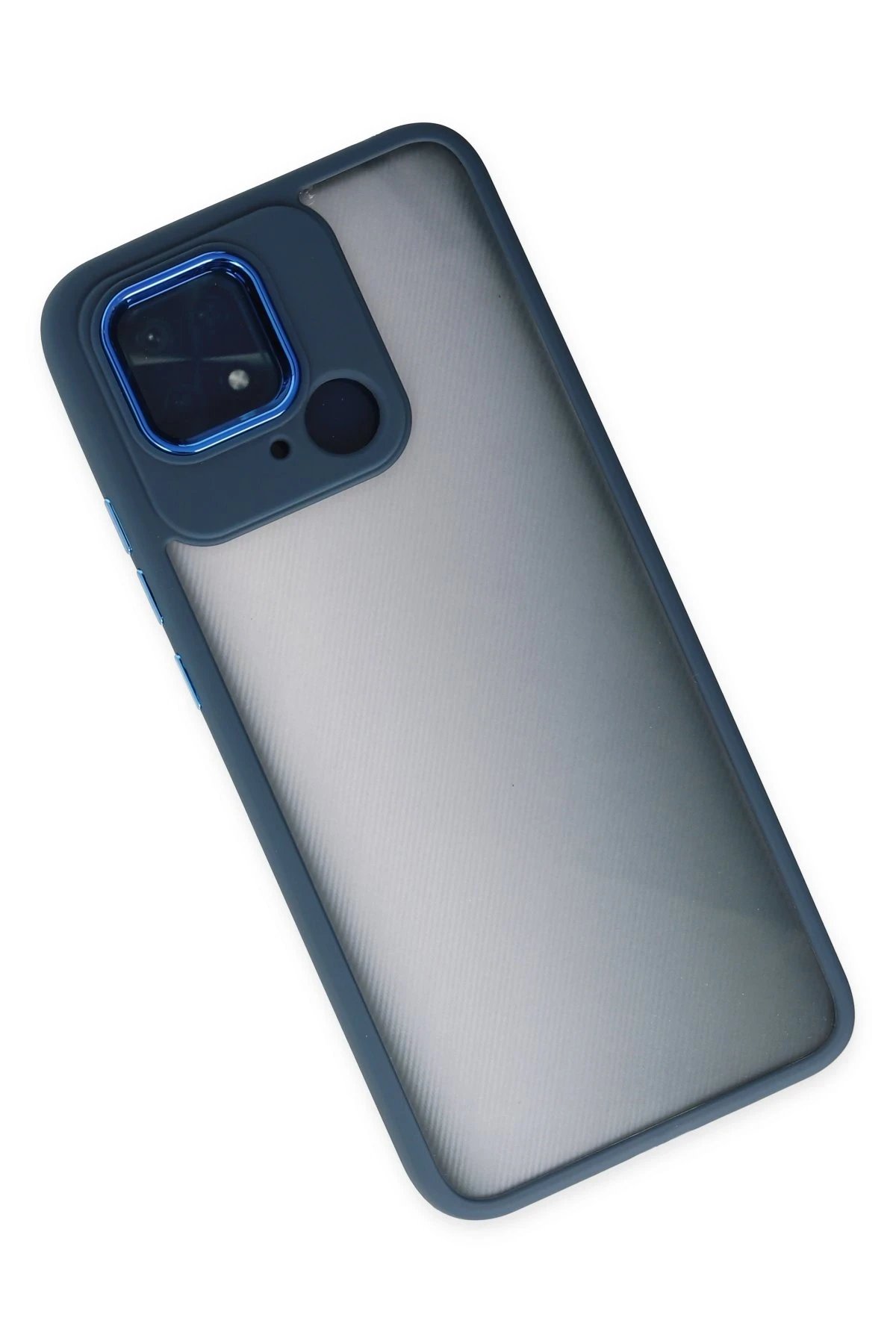 Newface Xiaomi Redmi 10C Kılıf Dora Kapak - Mavi