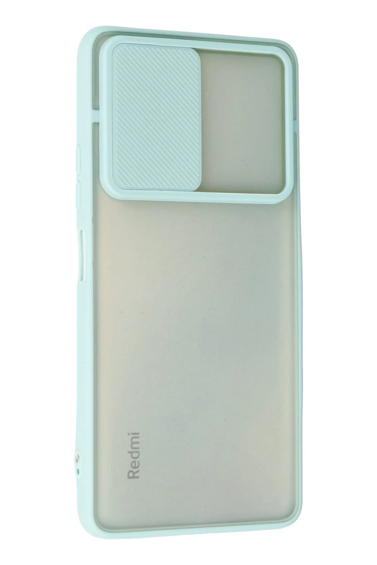 Newface Xiaomi Redmi Note 10 Pro Kılıf Palm Buzlu Kamera Sürgülü Silikon uaz