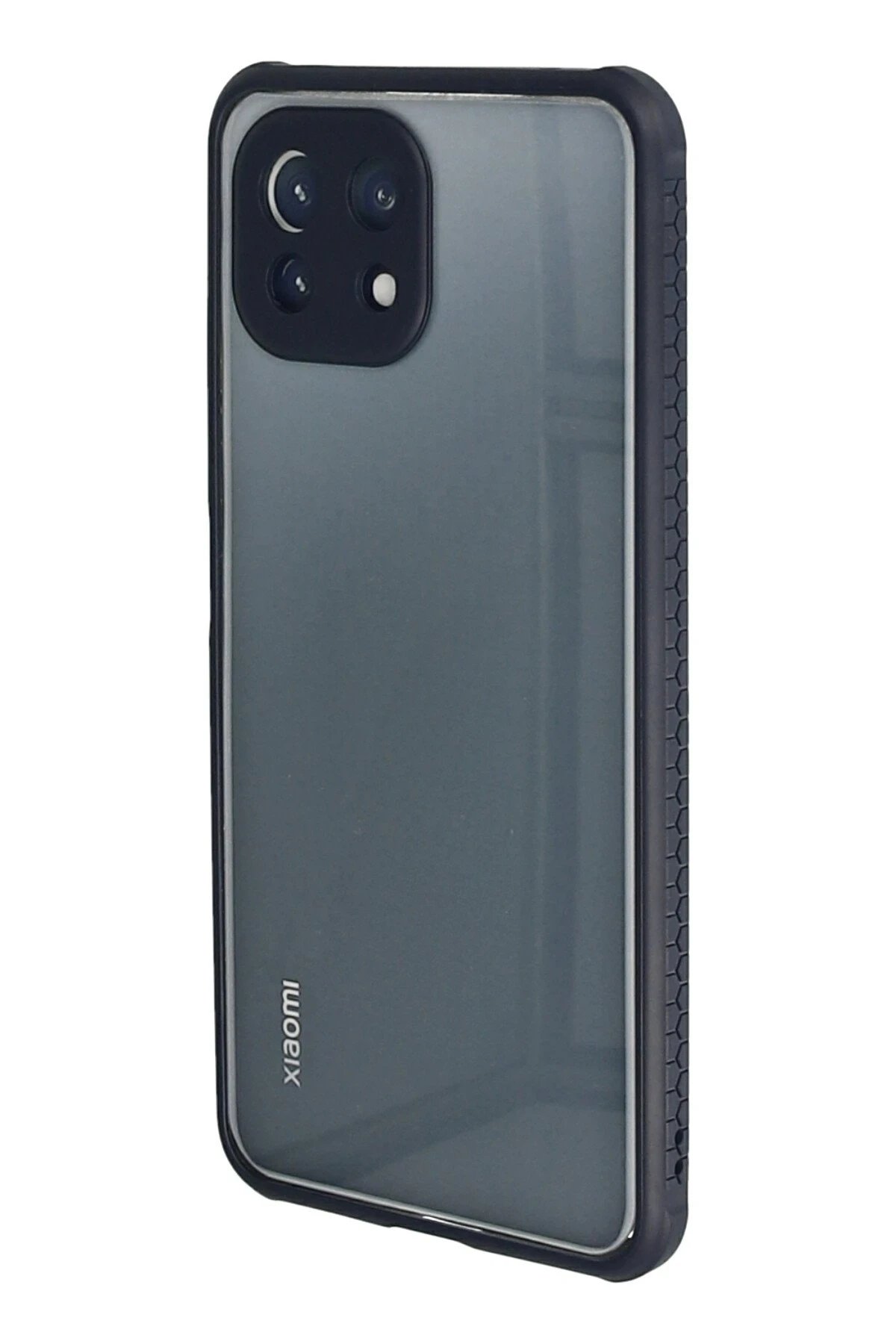 Newface Xiaomi Mİ 11 Lite Kılıf Miami Şeffaf Silikon - Lacivert