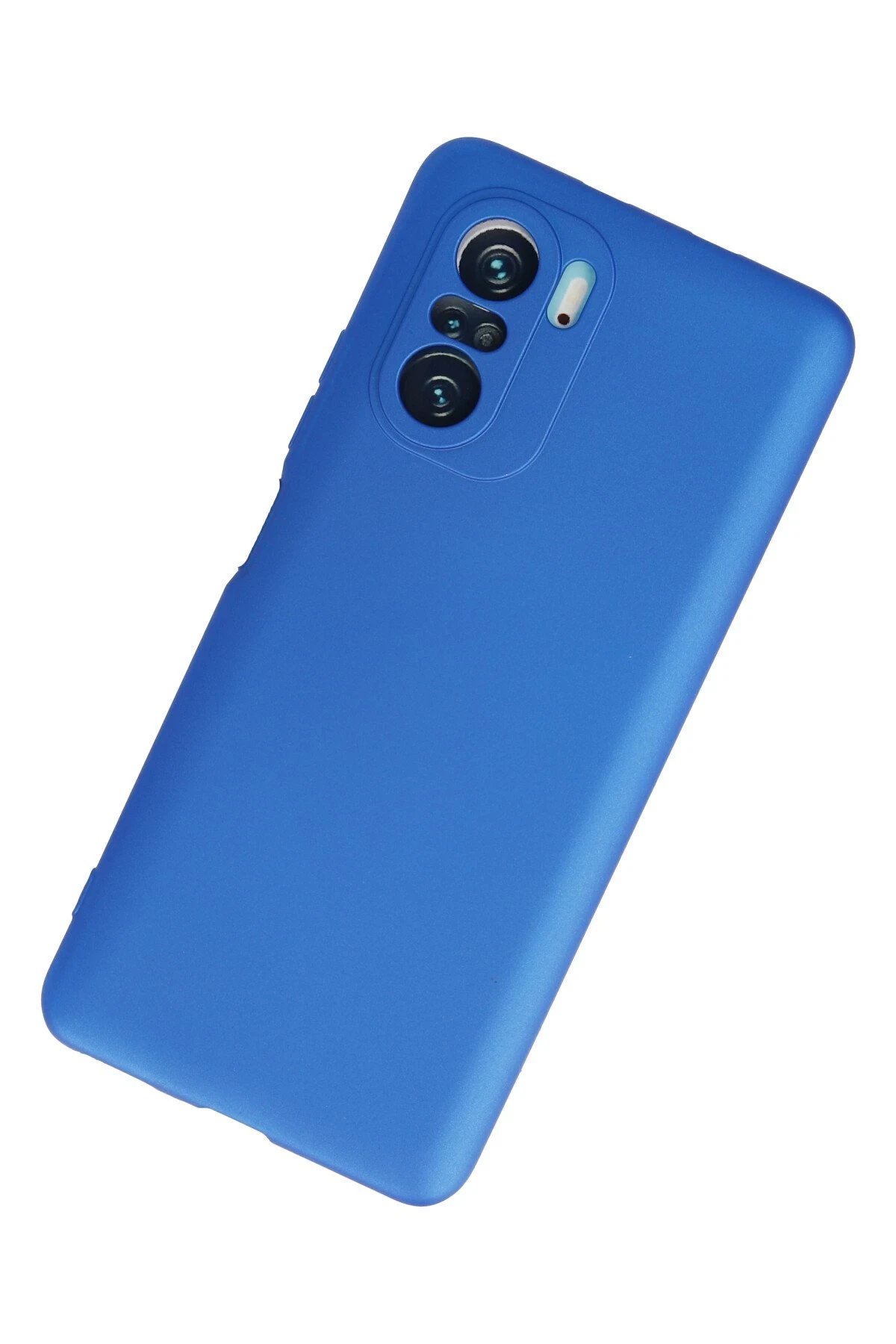 Newface Xiaomi Poco F3 Kılıf First Silikon - Mavi