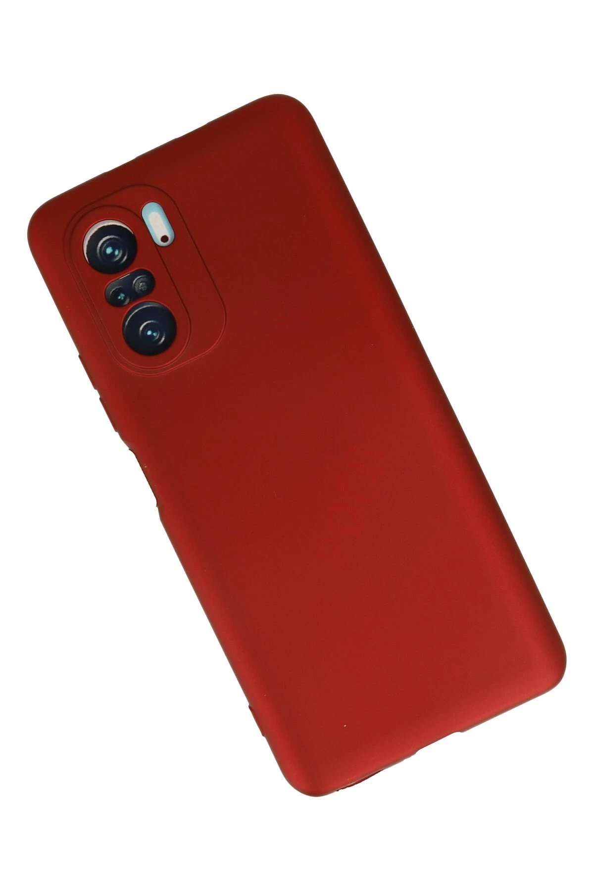 Newface Xiaomi Poco F3 Kılıf First Silikon - Kırmızı